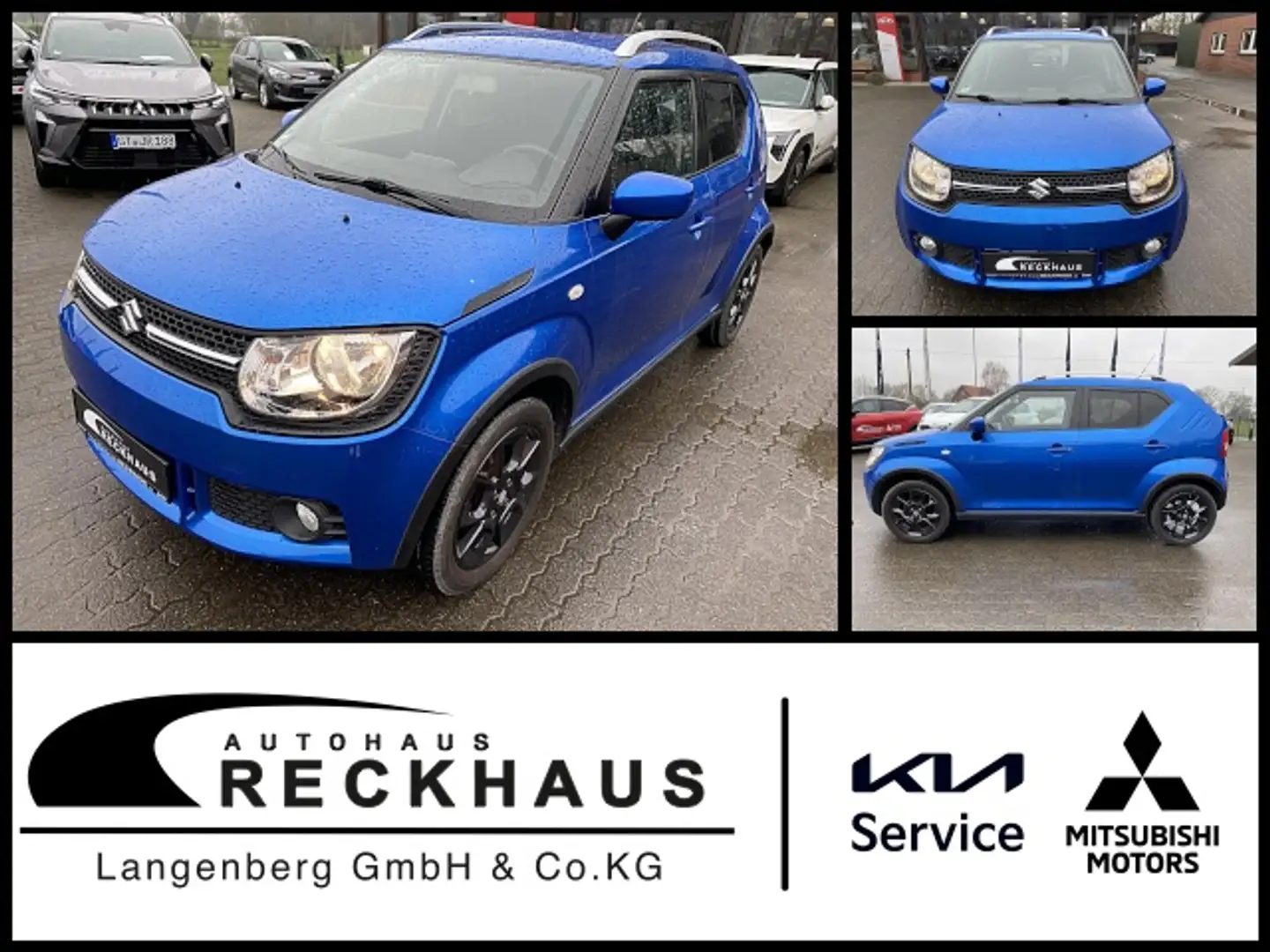 Suzuki Ignis 1.2 COMFORT NAVI KLIMA INKL. WINTERRÄDER Klima Blau - 1