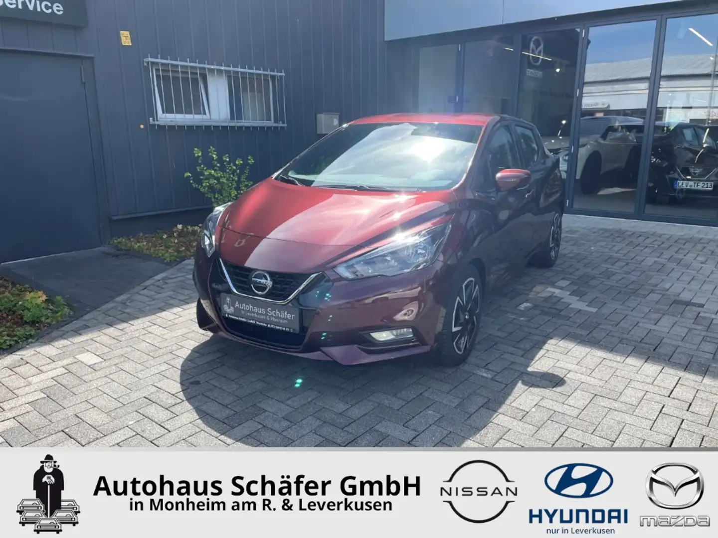 Nissan Micra N-WAY Navi KlimaautomDAB SHZ Spurhalteass. Fernlic Rot - 1