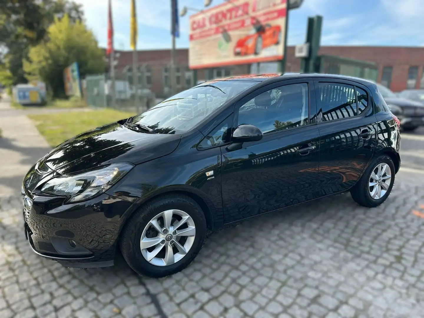 Opel Corsa E Active ecoFlex Automatik Noir - 1