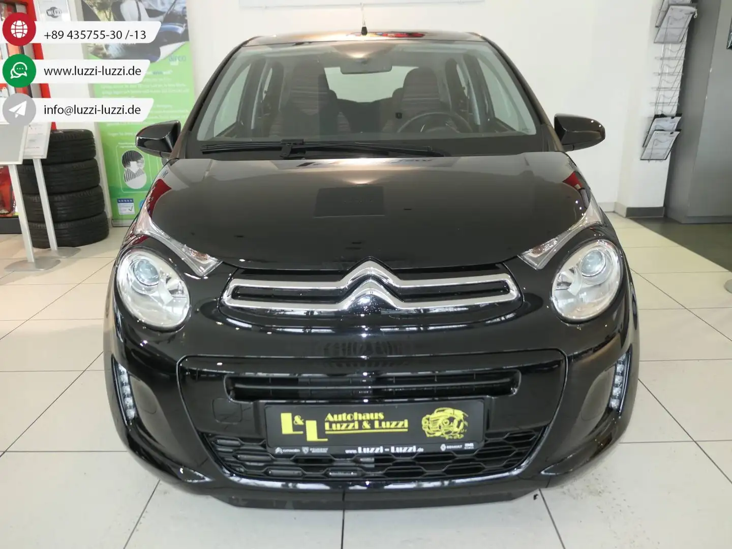 Citroen C1 VTi Shine Stop&Stop Zwart - 1