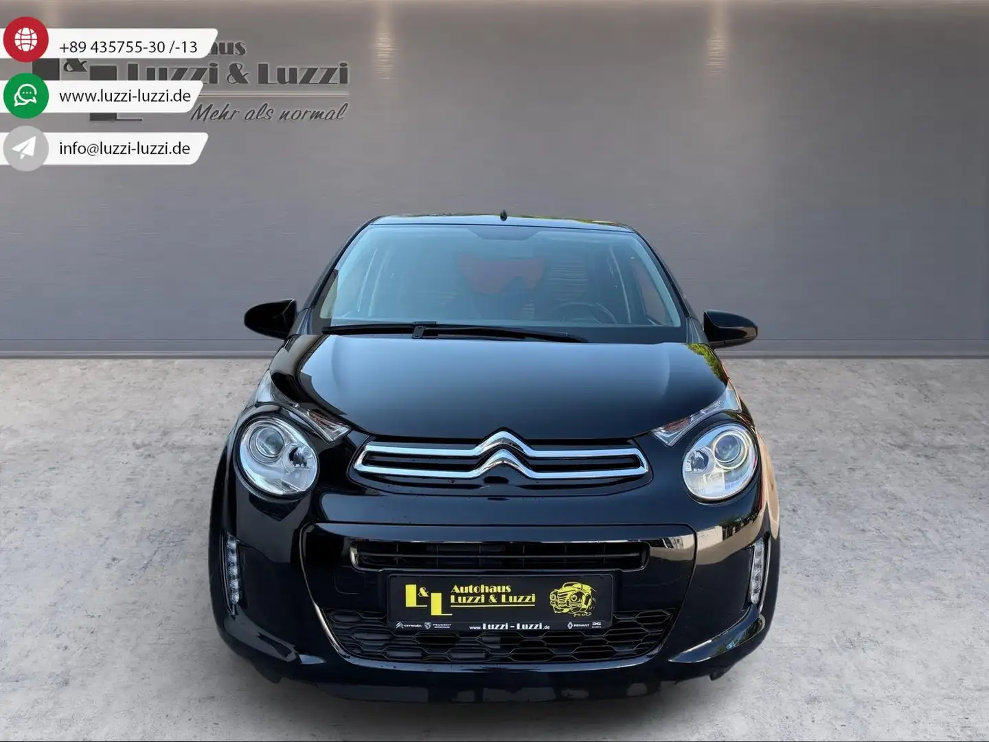 Citroen C1 VTi Shine Stop&Stop Schwarz - 1