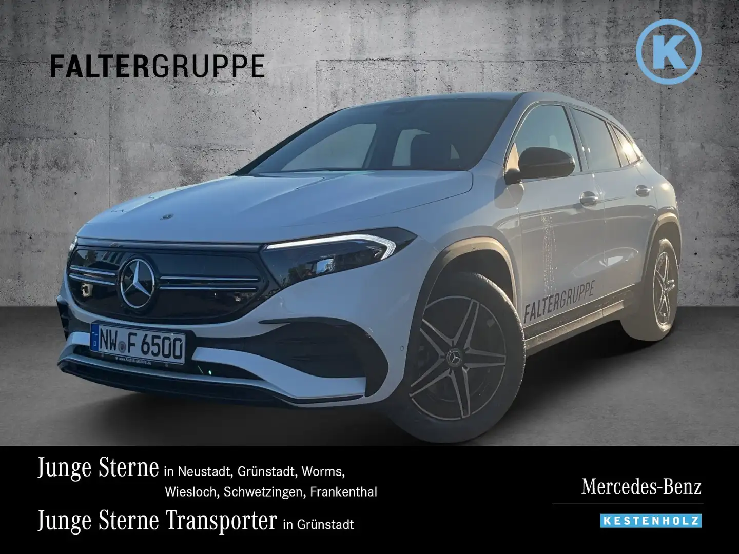 Mercedes-Benz EQA 250 EQA 250+ AMG+NIGHT+KAMERA+AMBI+EASYP+TOTWINKEL LED Beyaz - 1