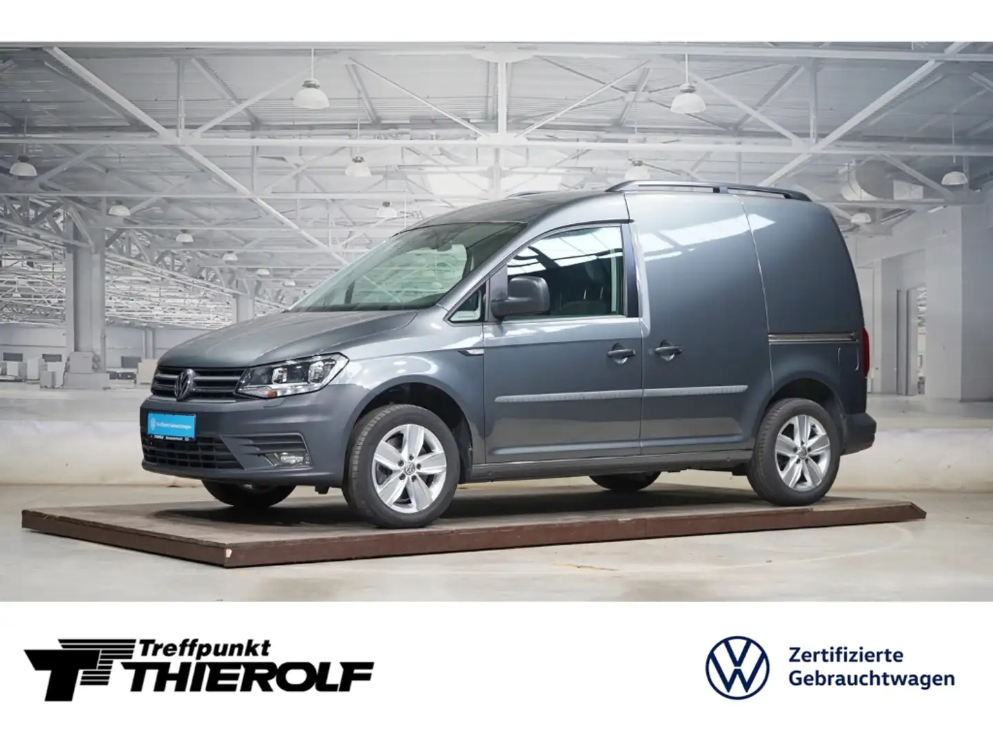 Volkswagen Caddy Kasten 1.4 TSI AHK NAVI Grau - 1