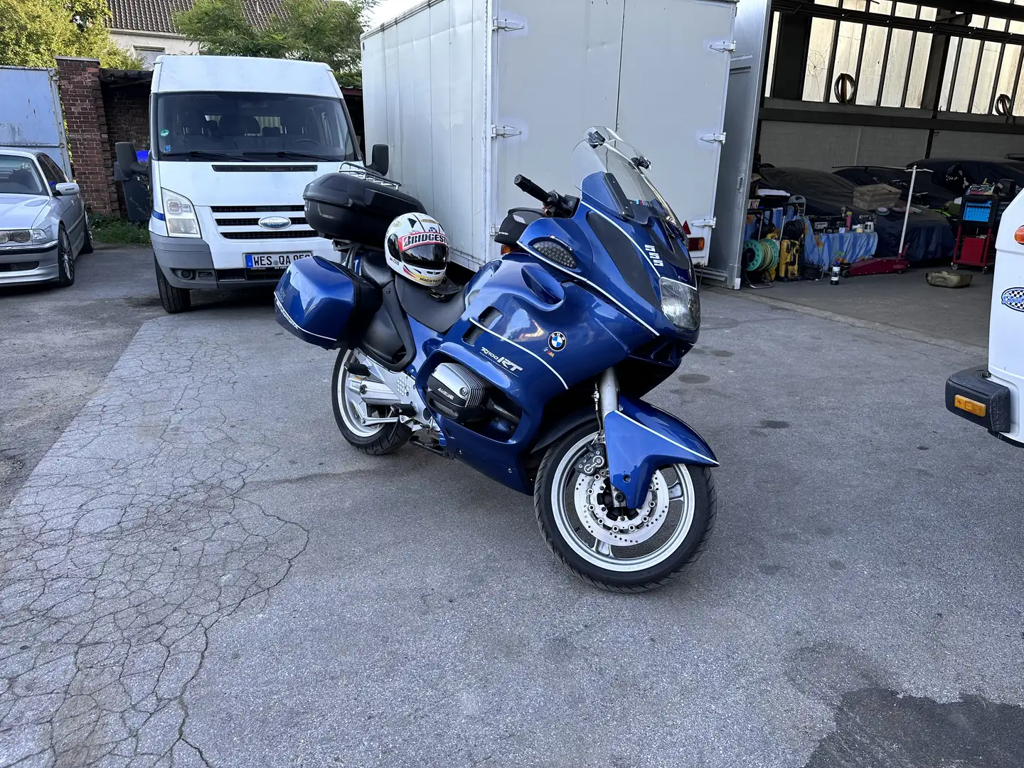 BMW R 1100 RT Modrá - 1