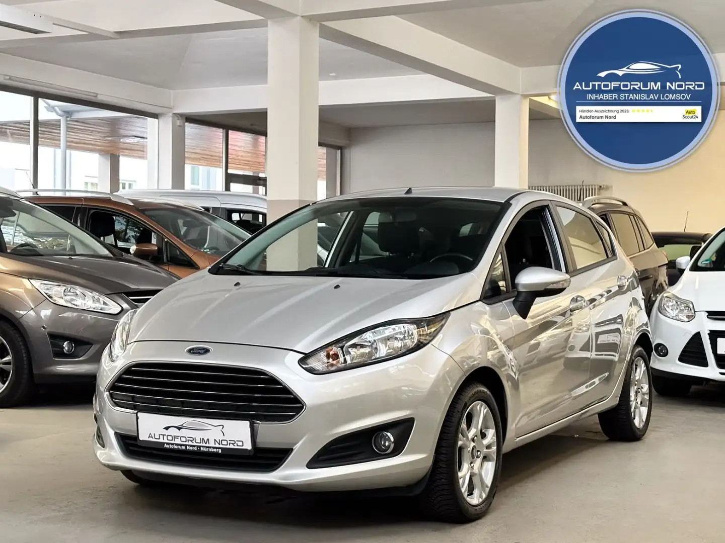 Ford Fiesta SYNC *NEU ZAHNRIEMEN+REIFEN+SERVICE* Silber - 2