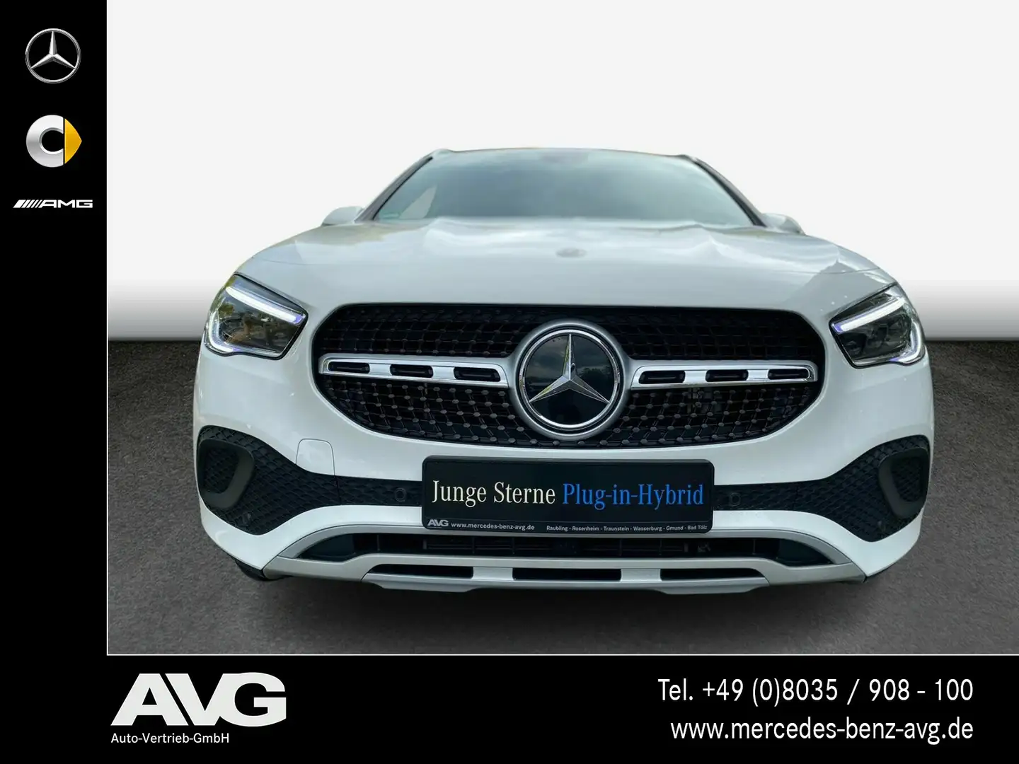 Mercedes-Benz GLA 250 GLA 250 e NAVI-PLUS/MBEAM/22KW/18"/AHK Style Navi Weiß - 2