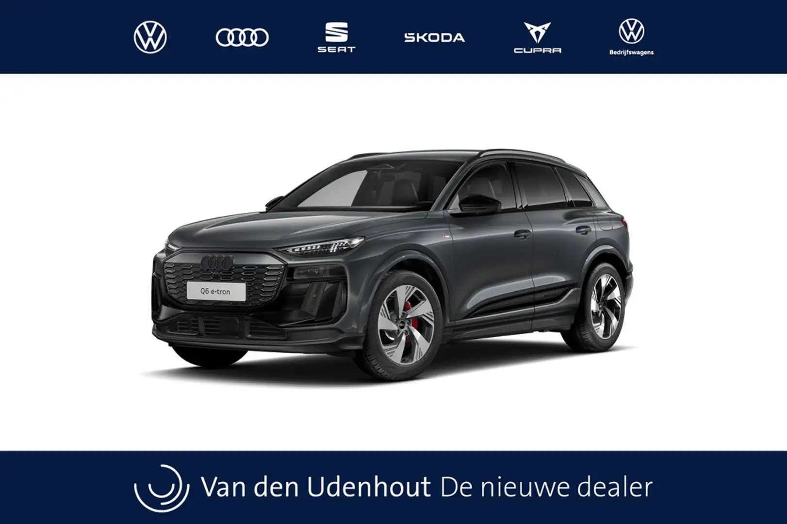 Audi Q6 e-tron performance 306 1AT S Edition | Achteruitri Gris - 1