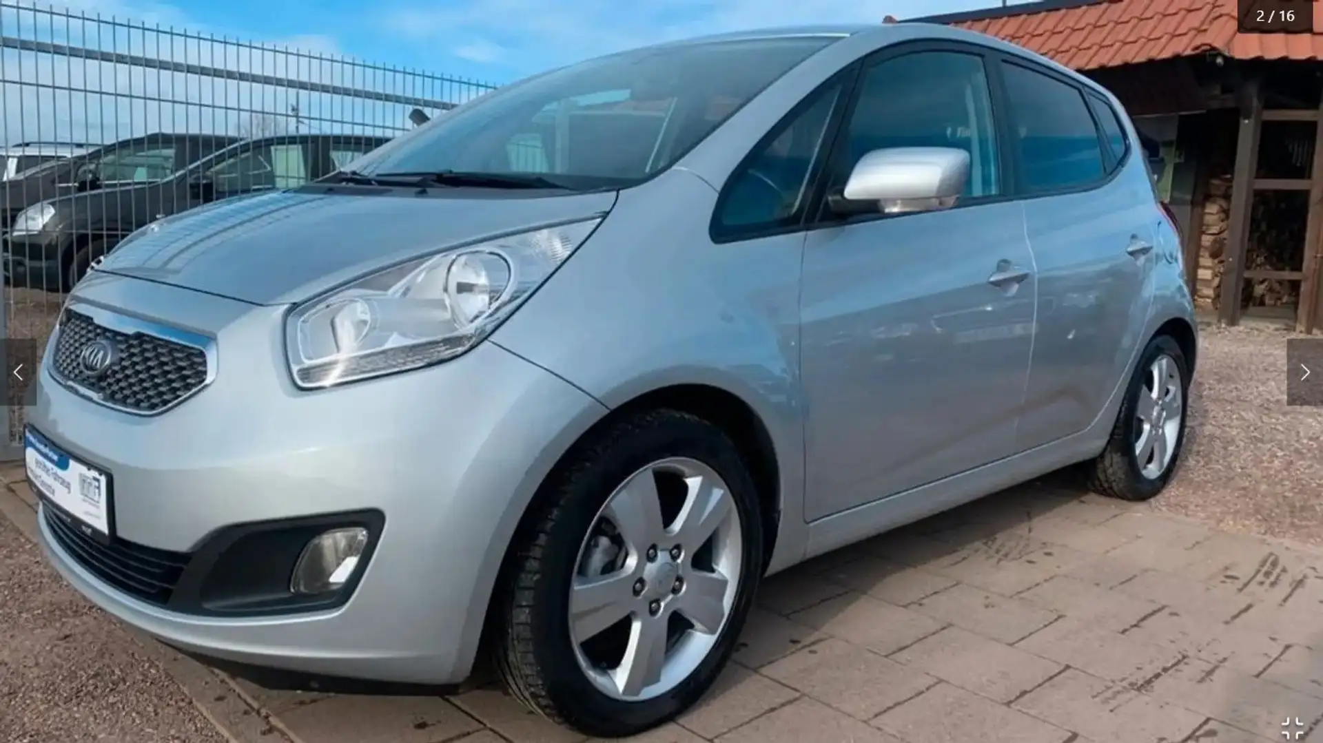Kia Venga 1.6 CVVT Automatik,Kamera,PDC,Klimaauto,TÜV neu Silber - 2