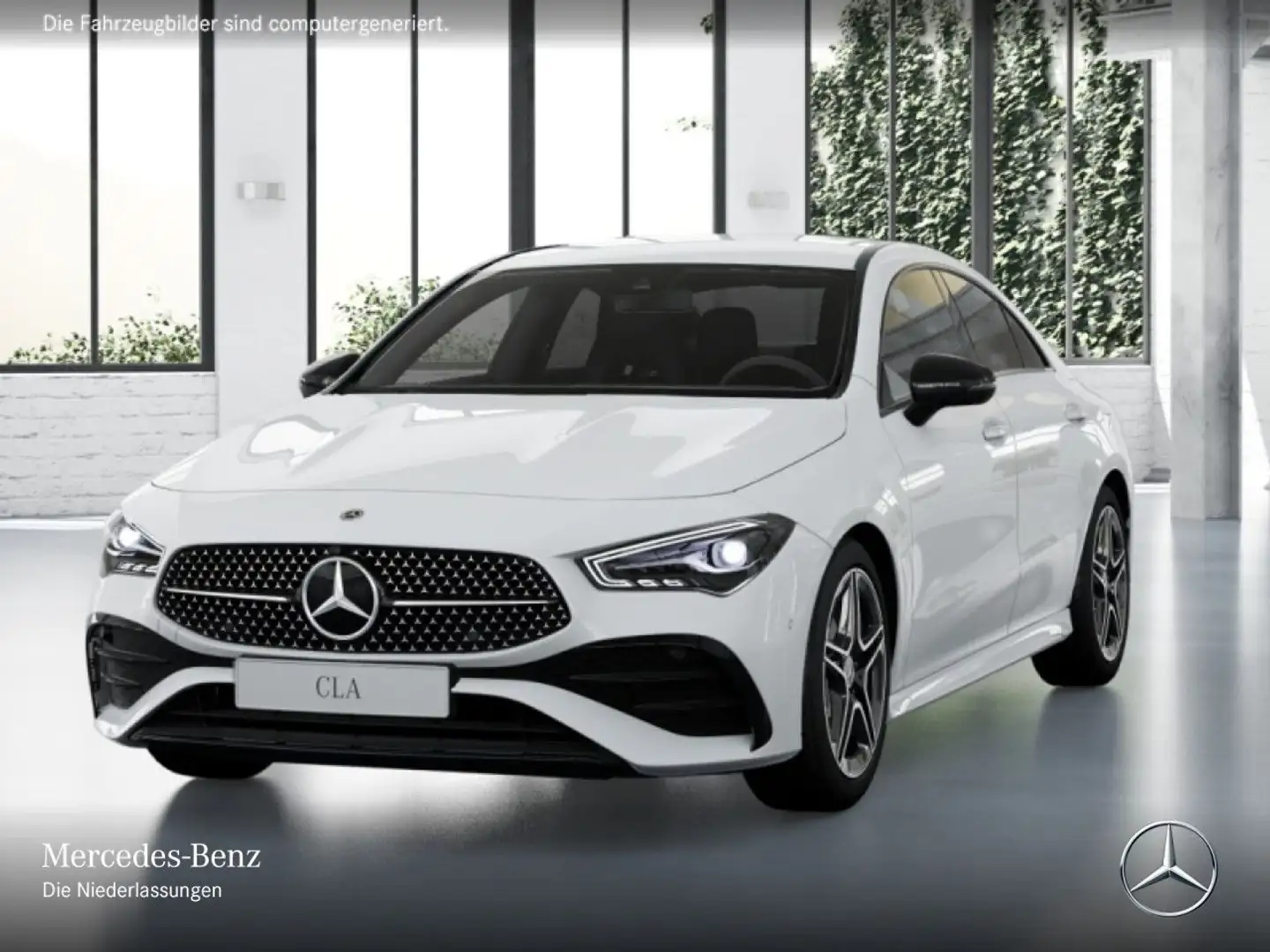 Mercedes-Benz CLA 180 AMG+NIGHT+360°+LED+TOTW+KEYLESS+7G Blanco - 2