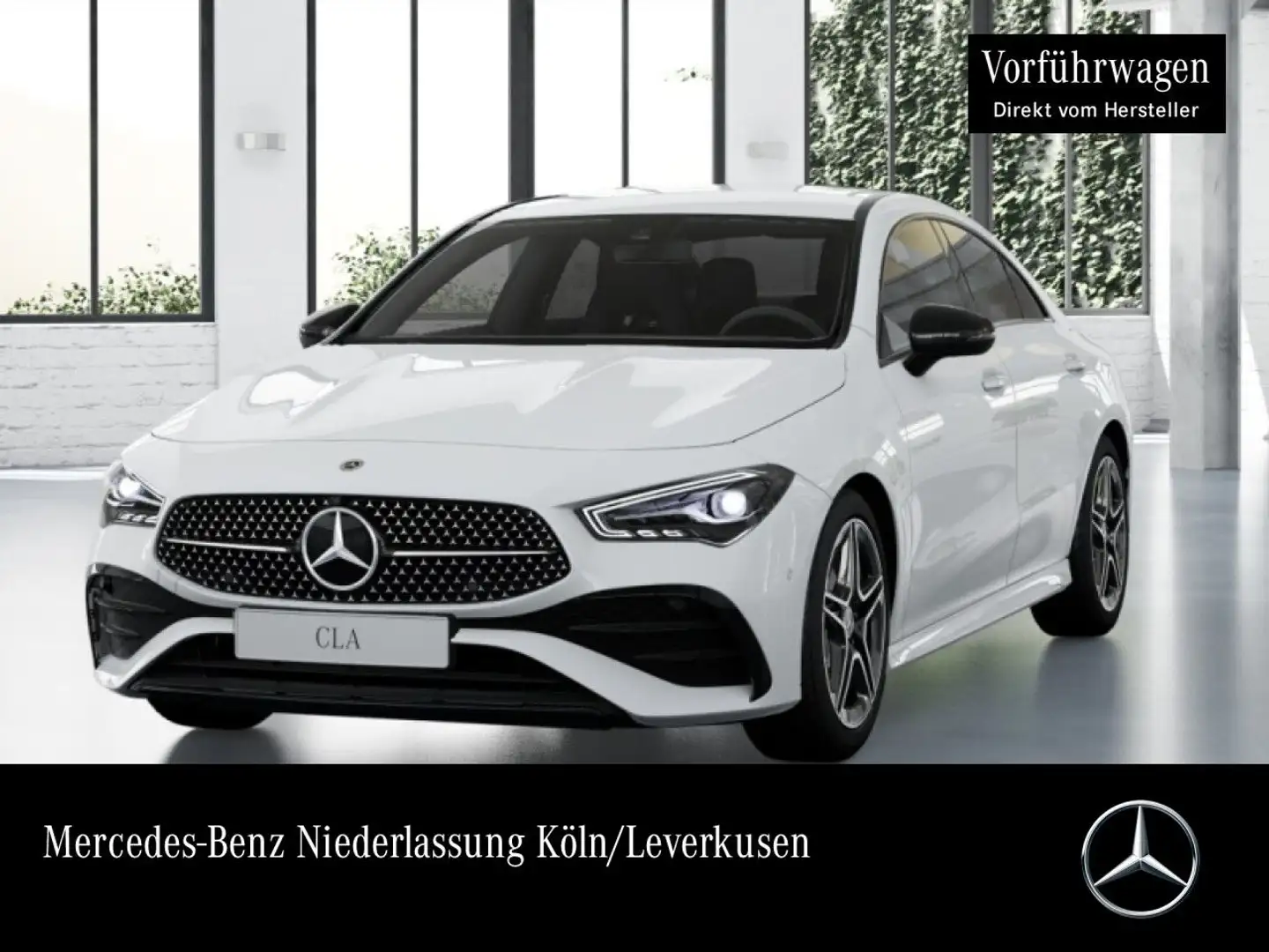 Mercedes-Benz CLA 180 AMG+NIGHT+360°+LED+TOTW+KEYLESS+7G Blanco - 1