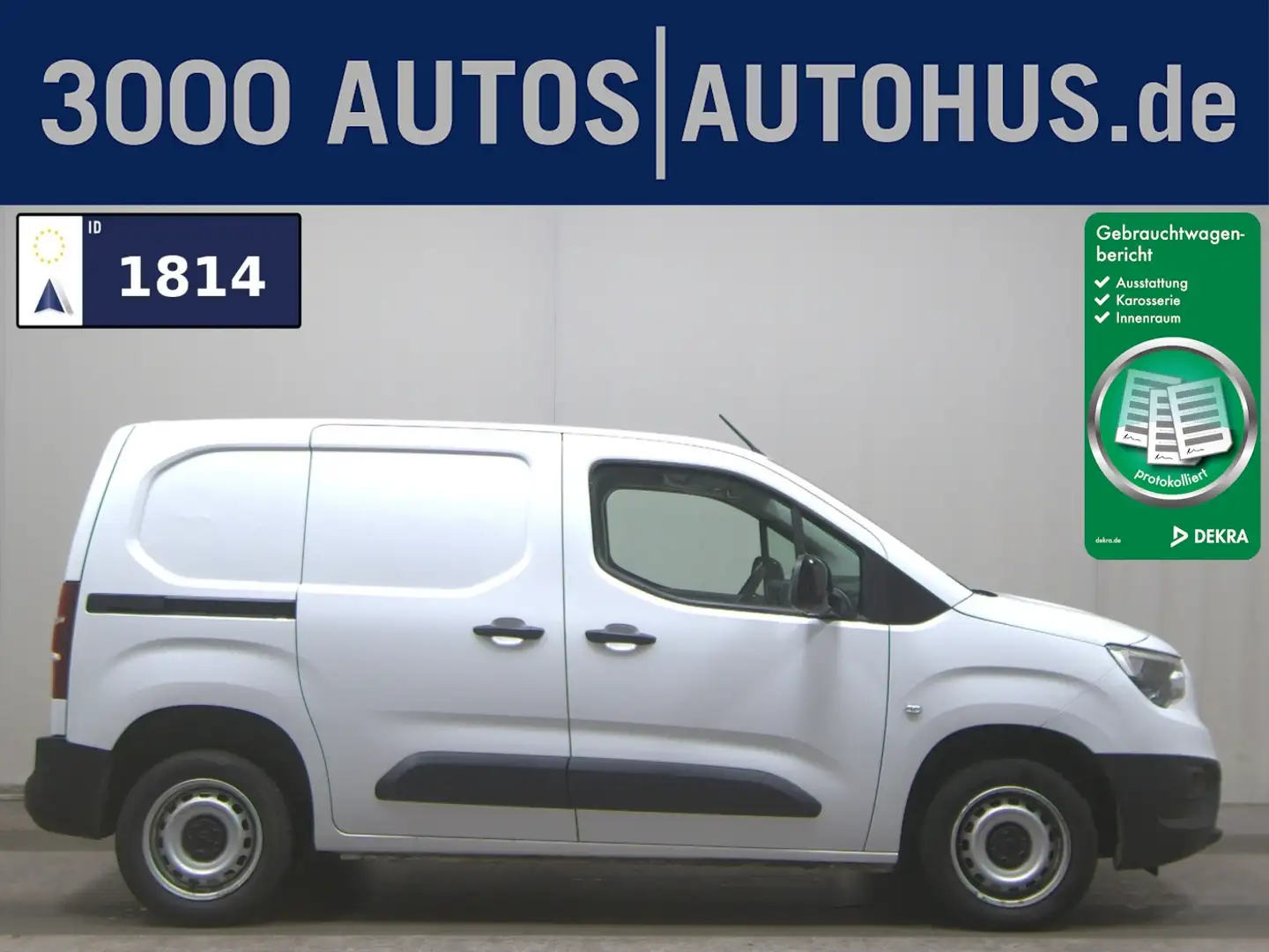 Opel Combo Cargo 1.5 D Klima Tempomat PDC Weiß - 1