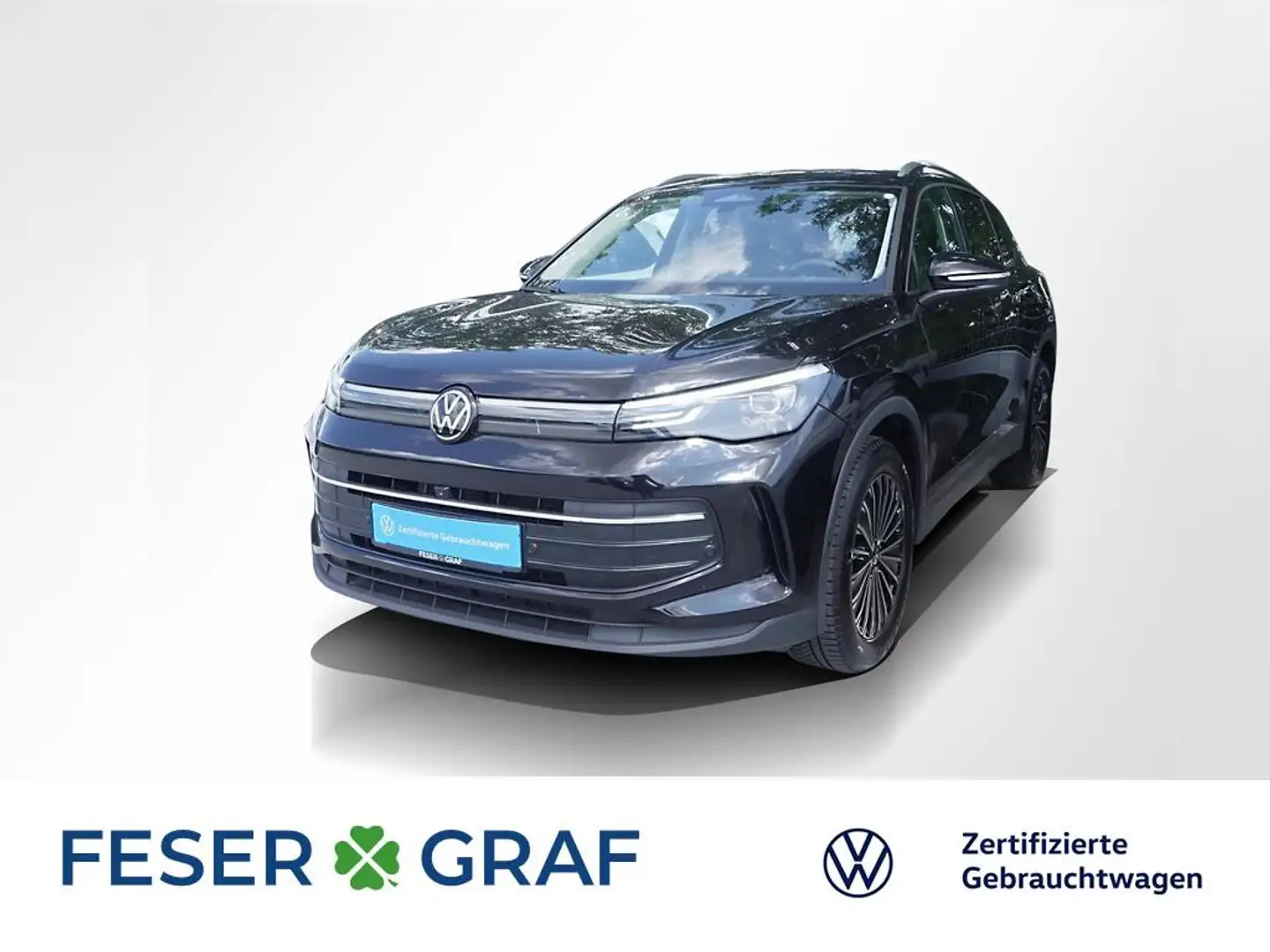 Volkswagen Tiguan 1.5 eTSI Life Neues Modell DSG AHK Navi Zwart - 1