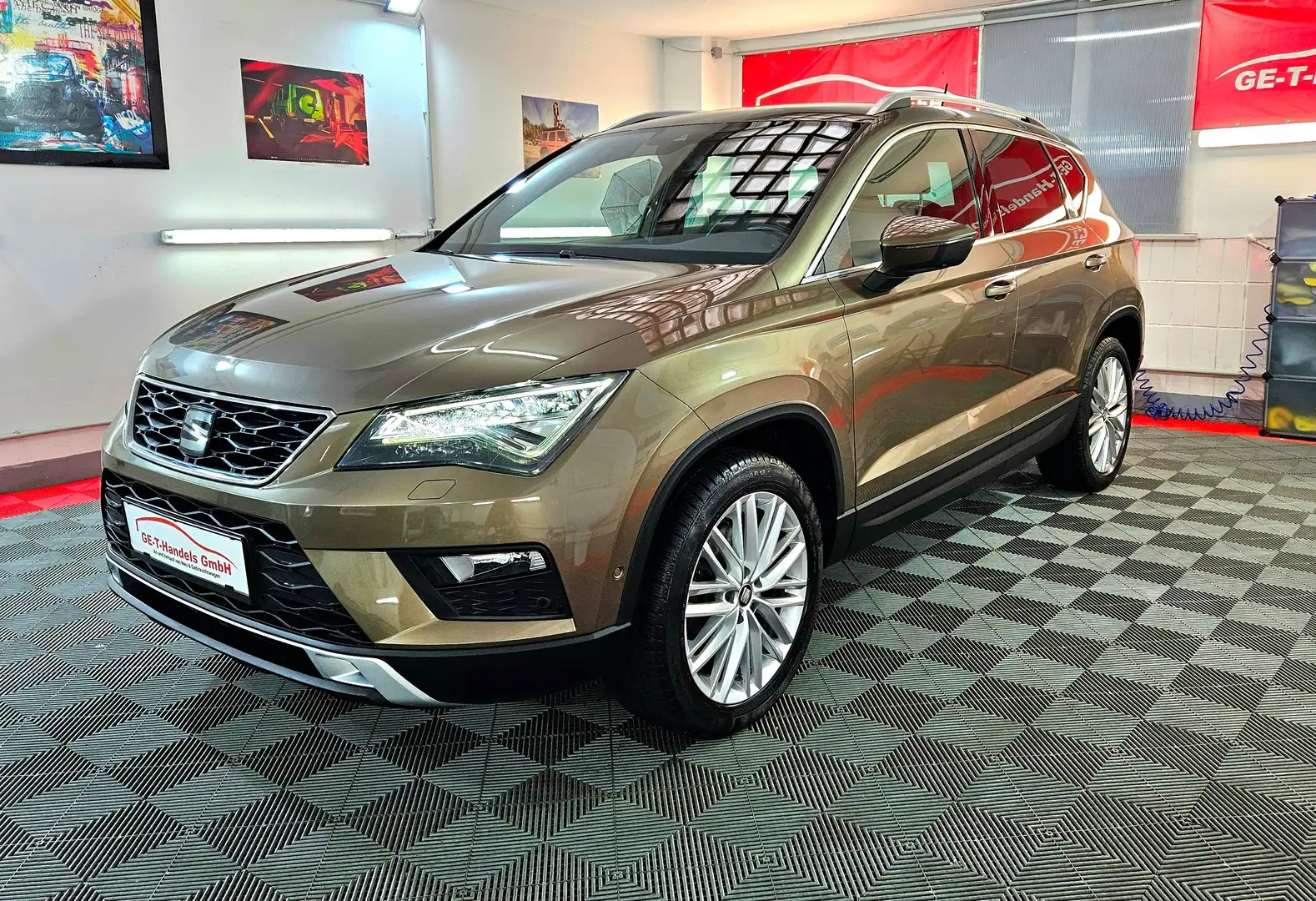 SEAT Ateca 1,4 TSI Xcellence DSG LEDAlcantara 1.Besitz Braun - 1