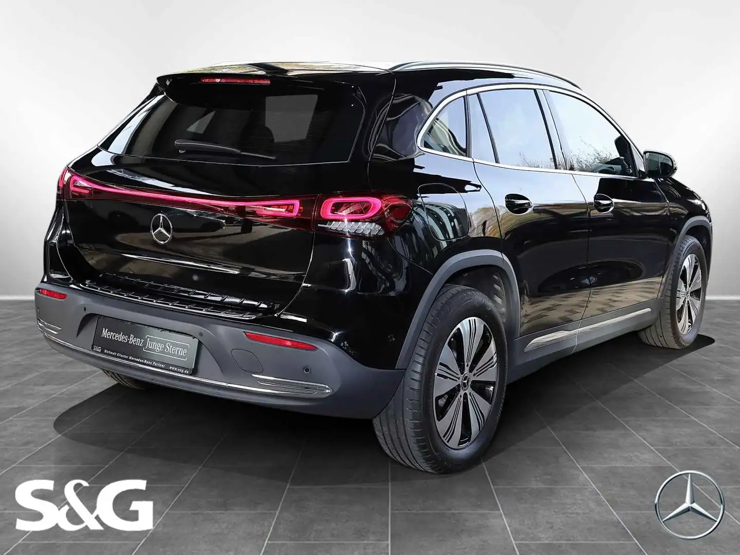 Mercedes-Benz EQA 250 TOTWINKEL+KAMERA+MBUX+SPURHALTE+LED+18" Schwarz - 2