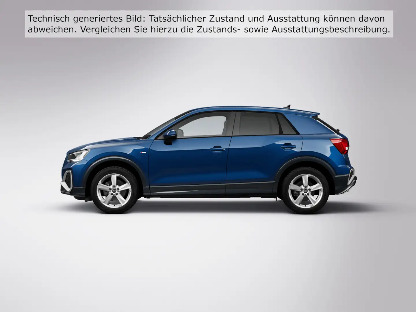 Audi Q2 35 TFSI S line ACC*LED*AHK*Kamera*Nappaleder Blau - 2