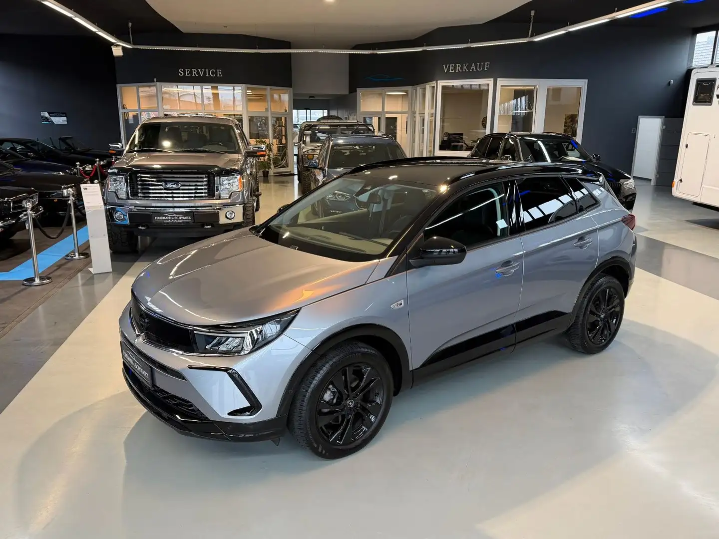 Opel Grandland X Grandland 1.2 DI Automatik GS Grey - 1