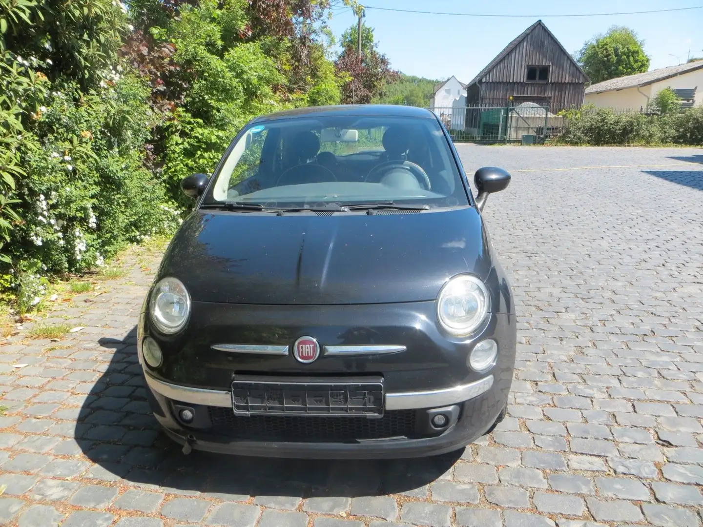 Fiat 500 Schwarz - 2