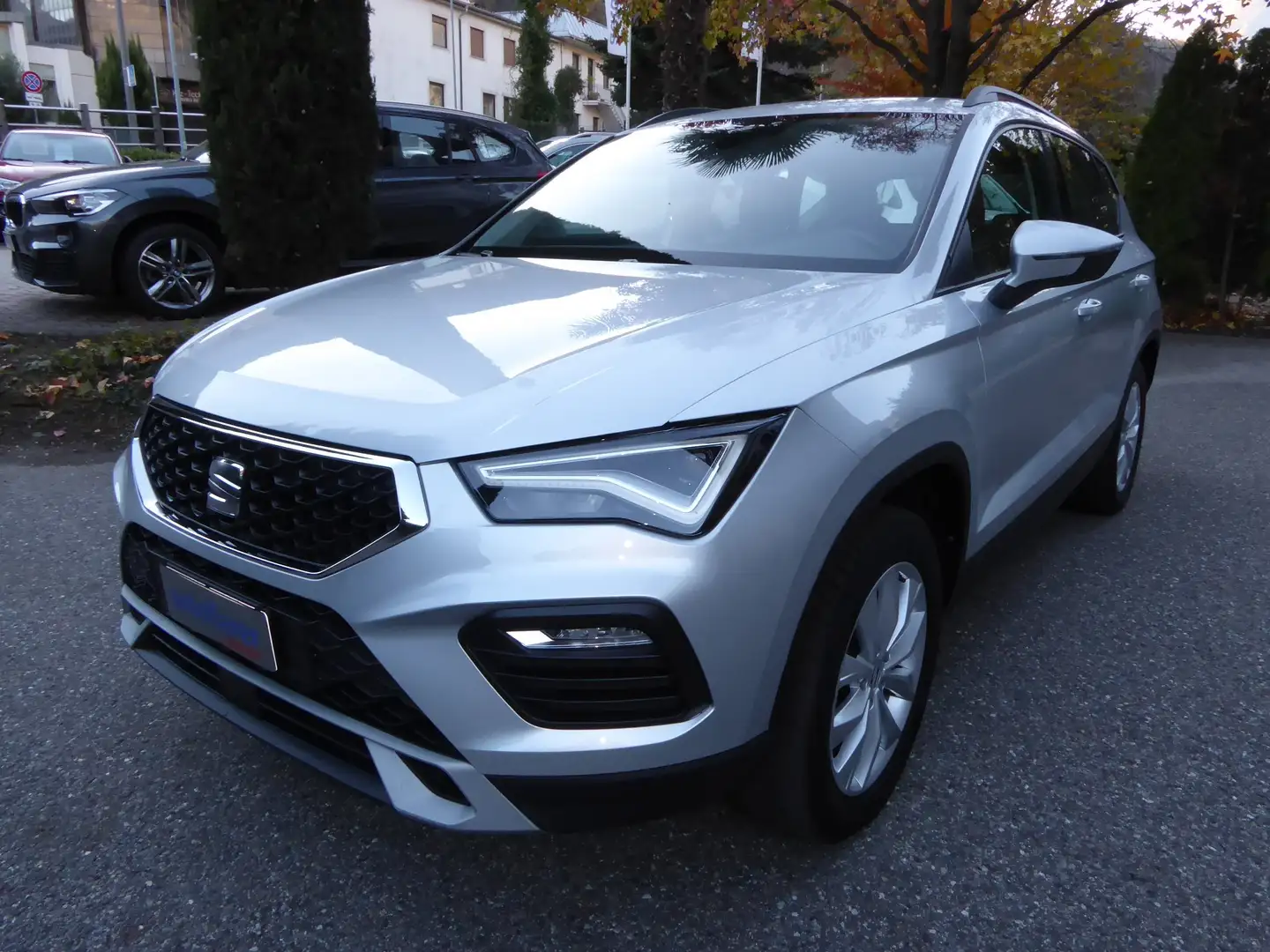 SEAT Ateca 2.0 tdi Business 4drive 150cv DSG *LED*ACC*CARPLAY Argent - 1
