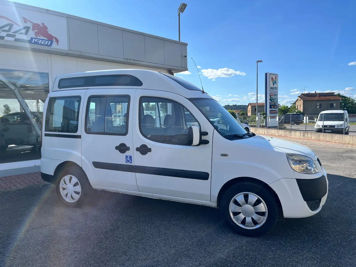 Fiat Doblo Doblo I 2005 1.9 mjt PER PORTATORI DI HANDICAP Blanc - 2