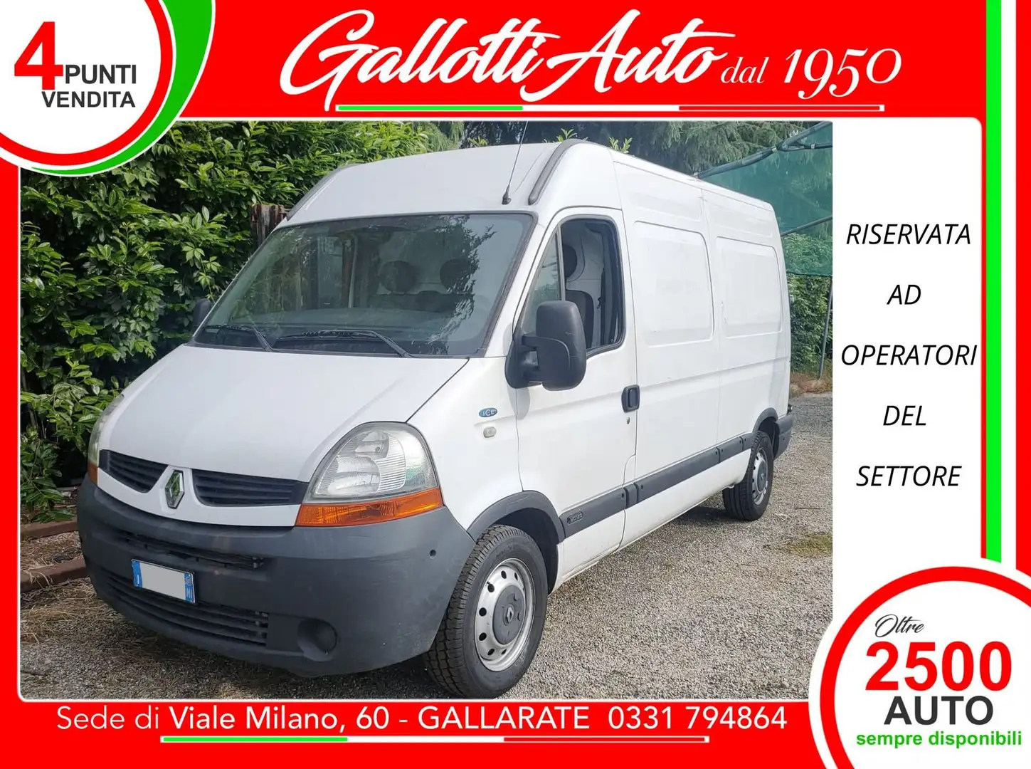 Renault Master T28/120 2.5 dCi Furg.+IVA Blanco - 1