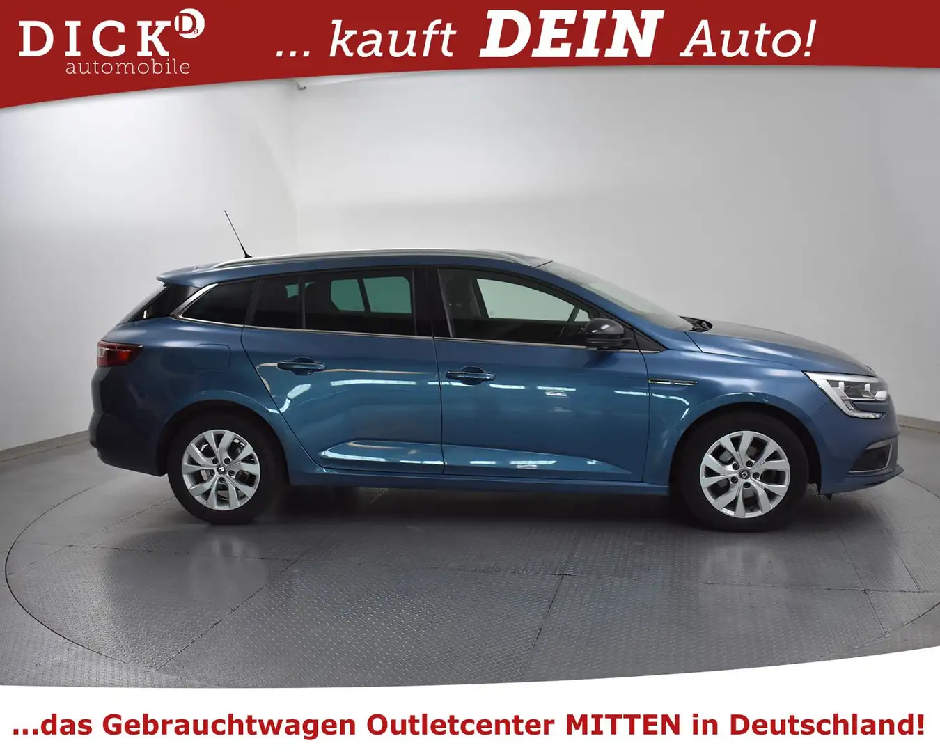 Renault Megane IV Gt dCi 115 EDC Limited NAVI+SHZ+KAMER+ Blau - 2