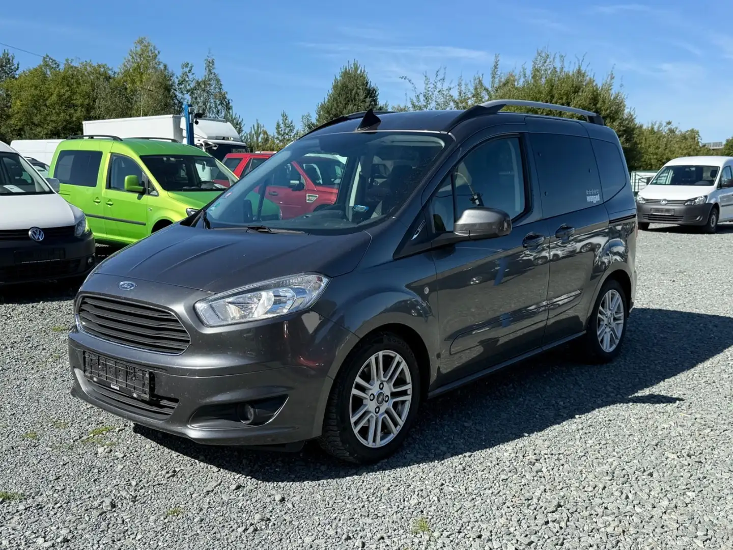 Ford Tourneo Courier Titanium*FORD Scheckheft*SHZG* Grau - 1