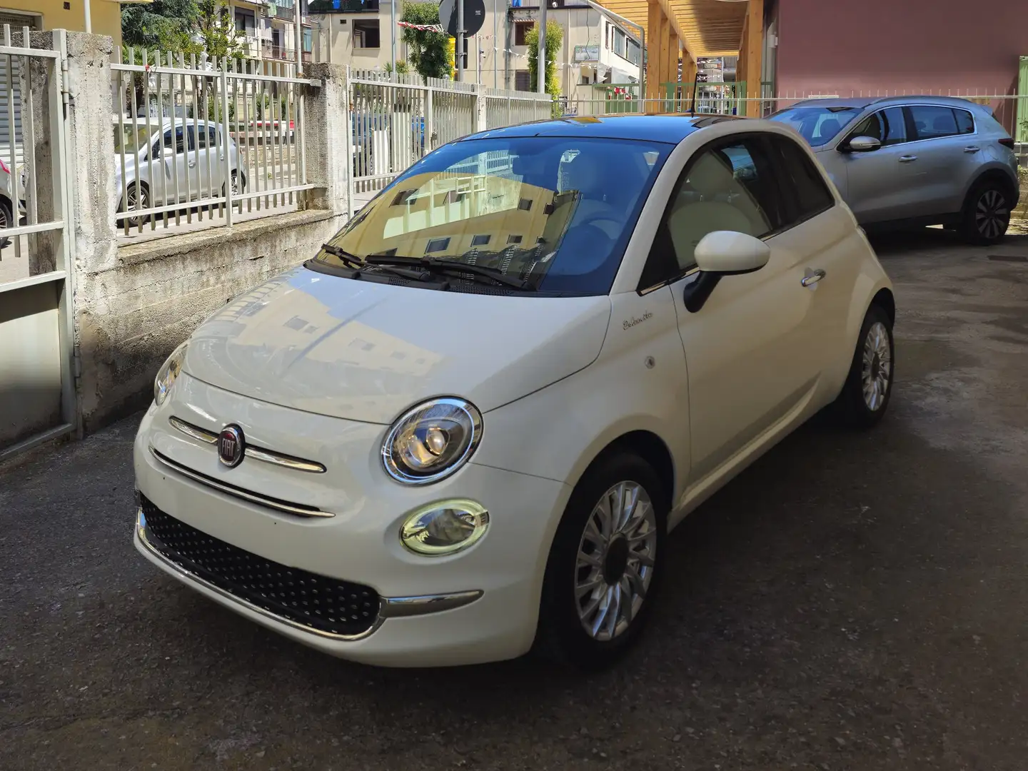 Fiat 500 Hybrid Dolcevita Bianco - 1