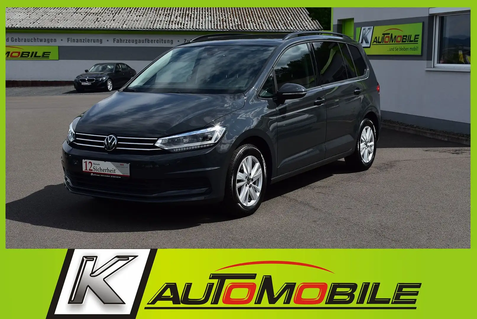 Volkswagen Touran 1,5TSI Comfort LED+ACC+Kamera+7Sitzer+AHK Šedá - 1