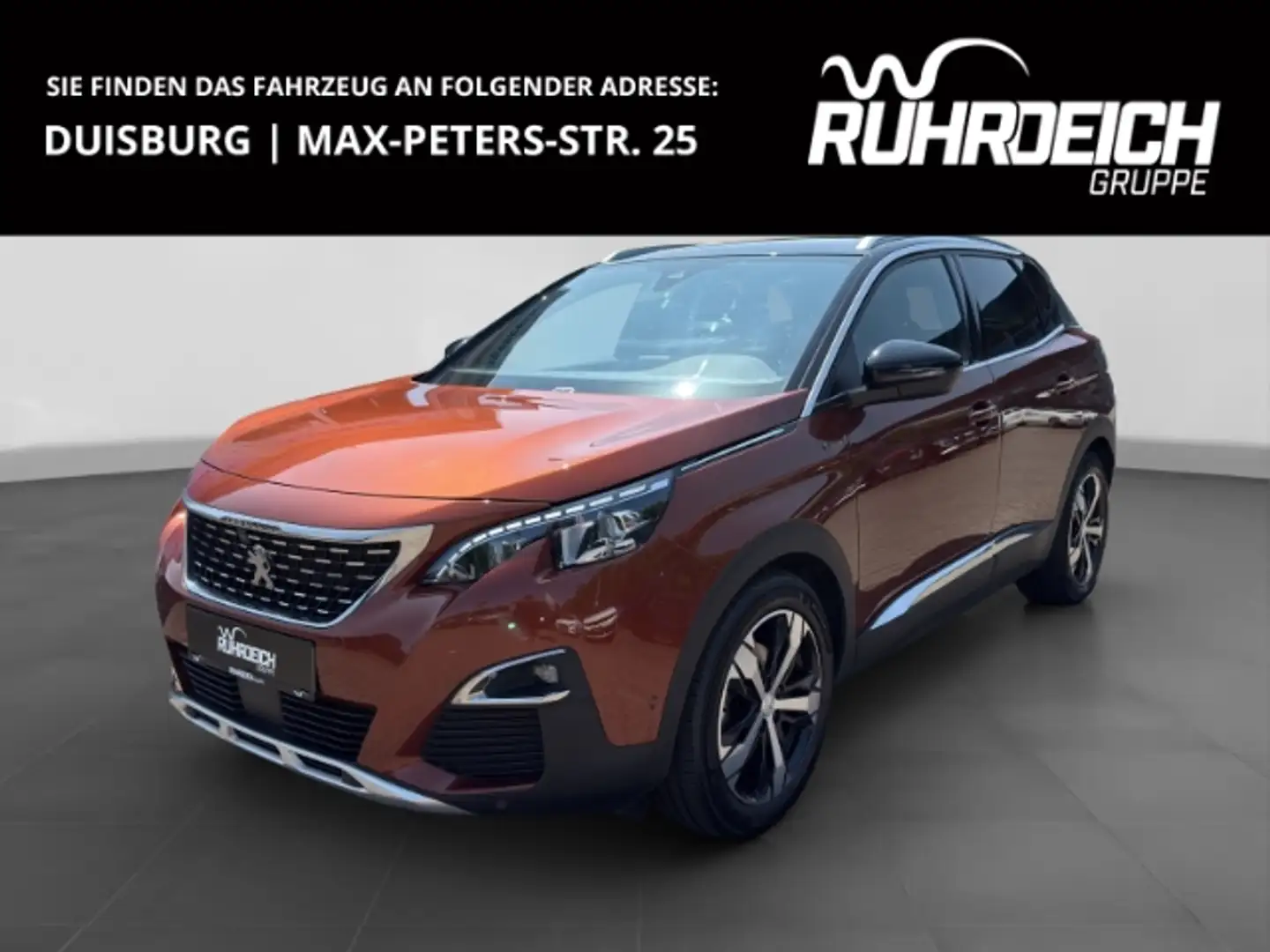 Peugeot 3008 GT-Line 1.6 PT 180 +PANO+ACC+FOCAL+MASSAGE+LED+ Bruin - 1