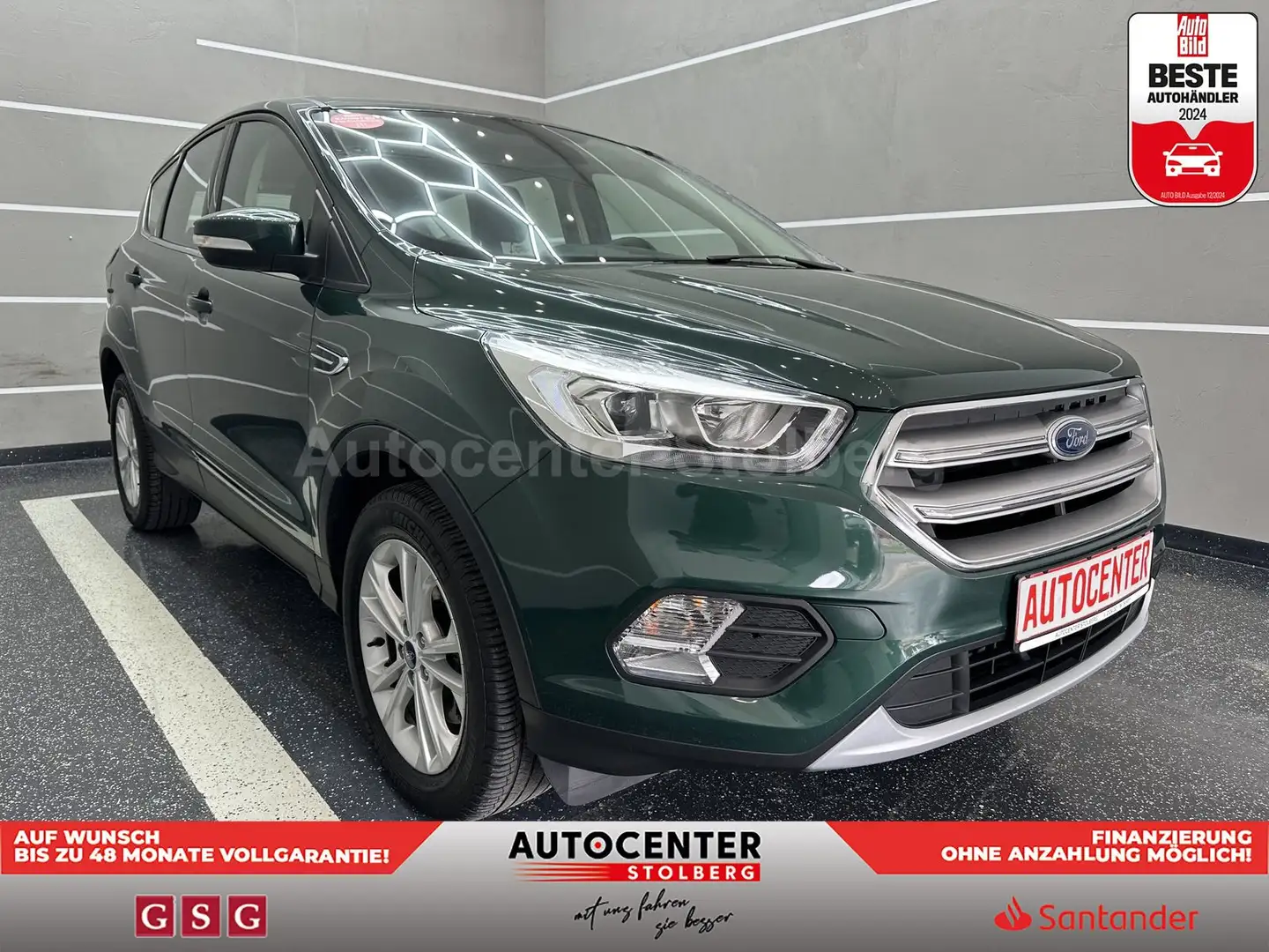 Ford Kuga "TÜV NEU-NAVI-PDC-MULTI-KLIMA" Vert - 2