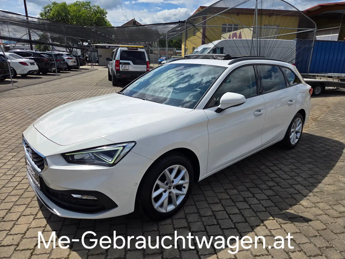 SEAT Leon DSG*SKY/VOLL-LED/VIRTUELL/NAVI/KAMERA/MEMORY/ACC* Blanco - 1