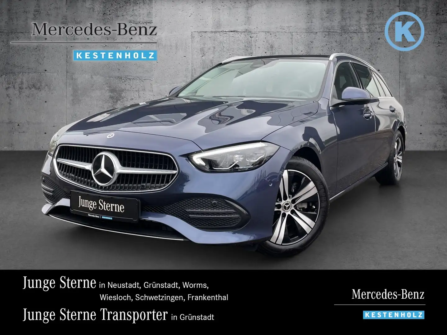 Mercedes-Benz C 180 C 180 T AVANTGARDE+PANO+KAMERA+EASYPACK+LED+SHZ Blau - 1