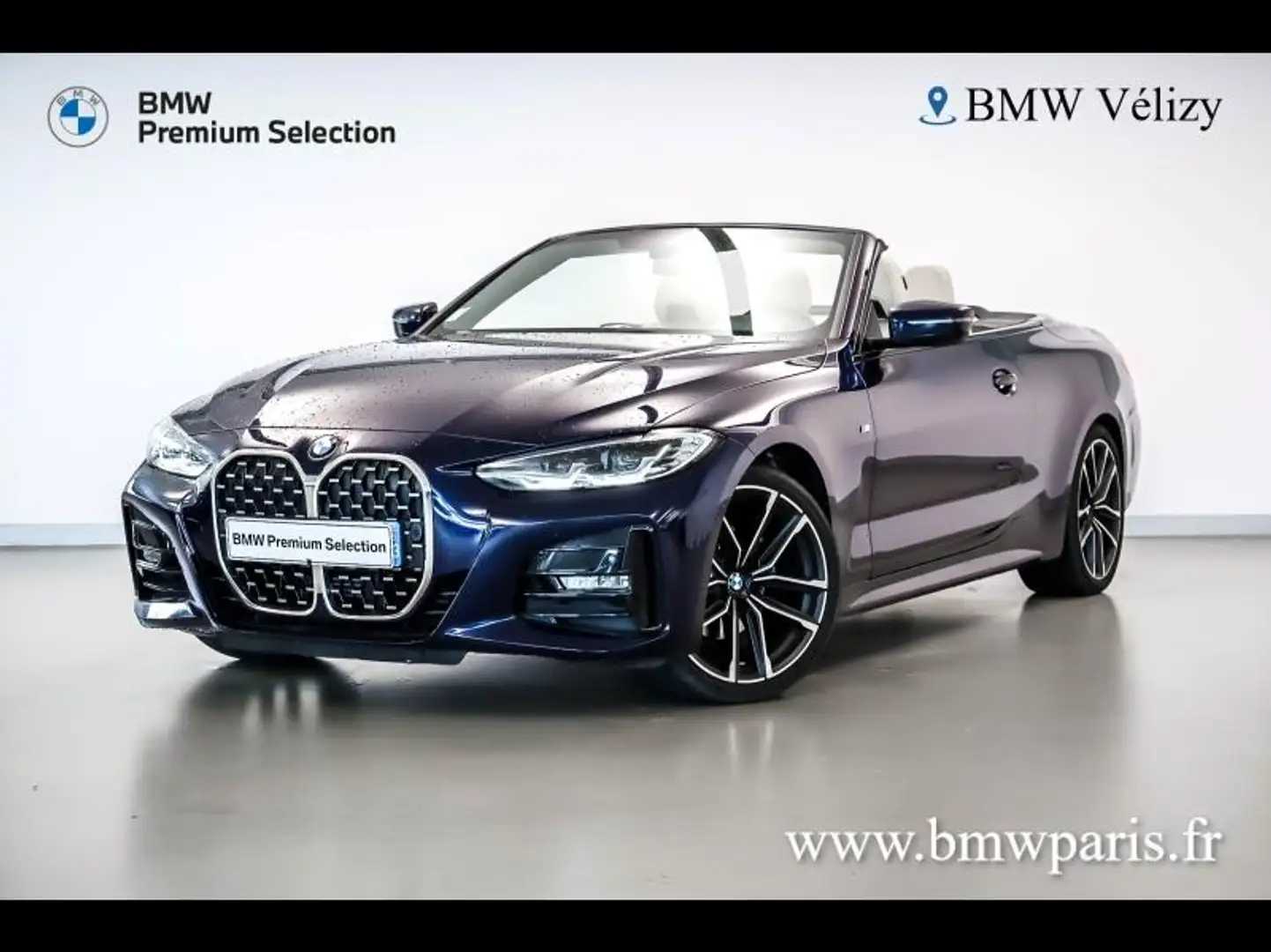 BMW 420 420iA 184ch M Sport Bleu - 1