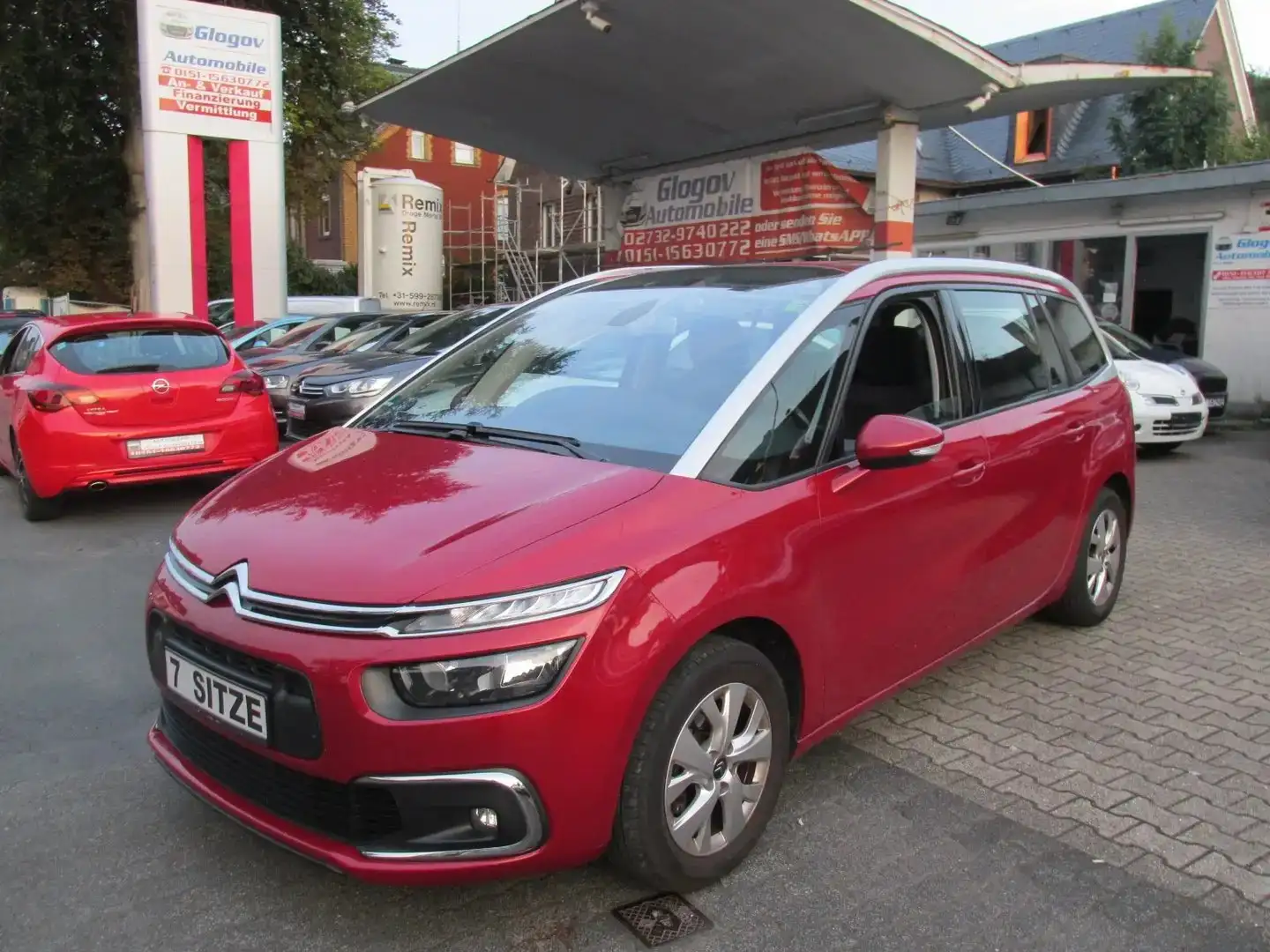 Citroen Grand C4 SpaceTourer 1.6 HDI 120 Selection*EURO 6*KAMERA*NAVI*7 SITZE Rot - 2