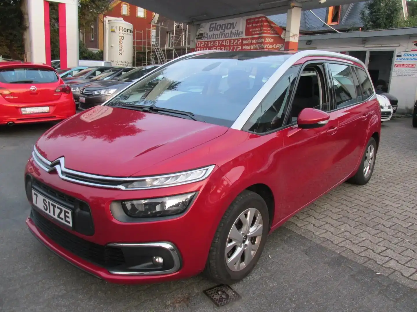 Citroen Grand C4 SpaceTourer 1.6 HDI 120 Selection*EURO 6*KAMERA*NAVI*7 SITZE Rot - 1