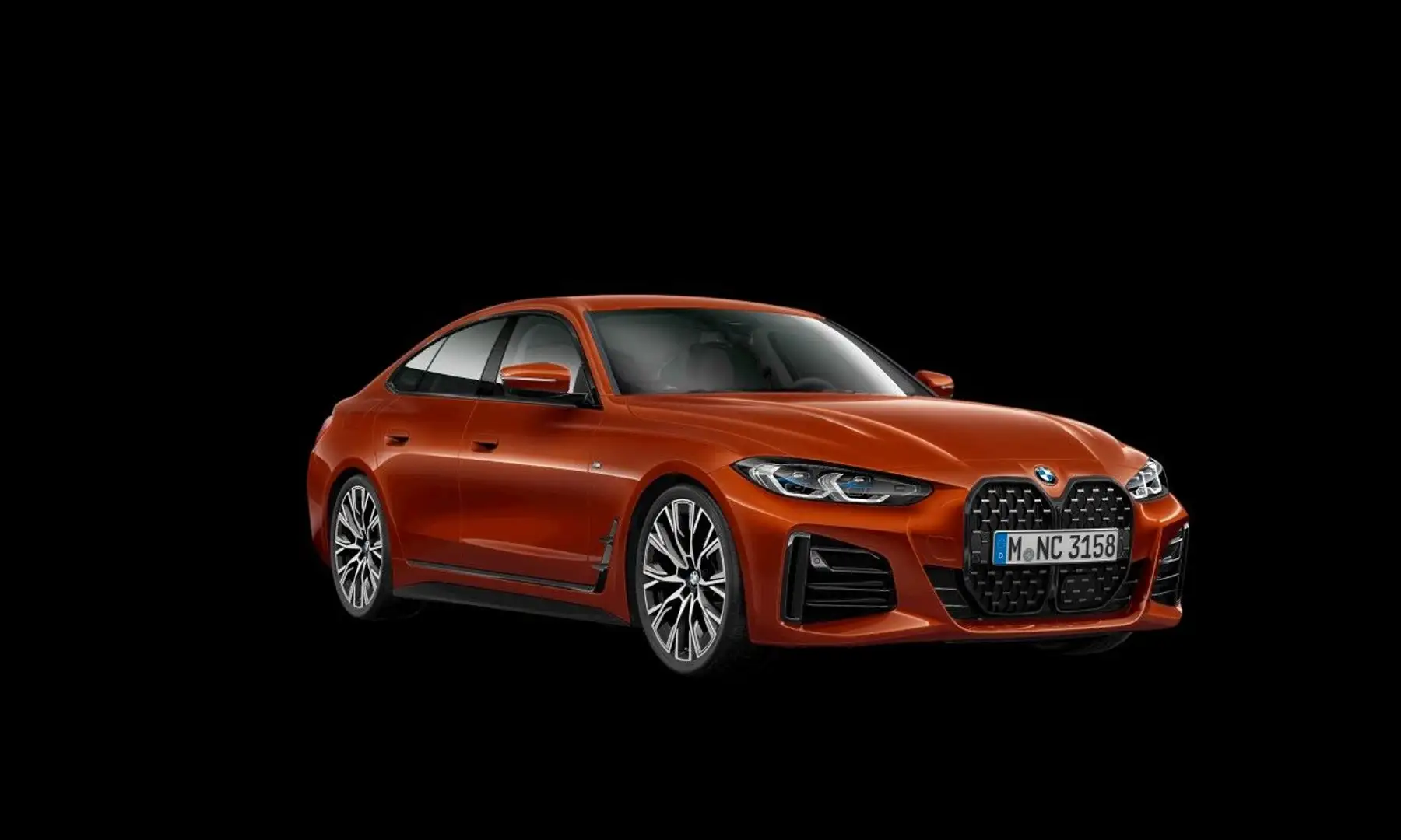 BMW 420 420d xDrive Gran Coupé M Sport H&K 360° AHK 20" Orange - 1