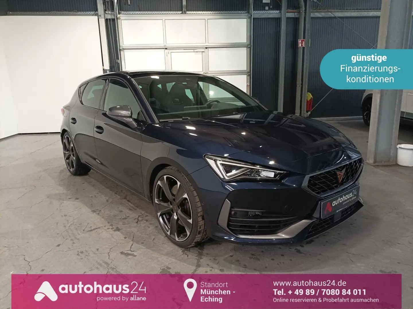 CUPRA Leon 2.0 TSI VZ  DSG|Navi|LED|Leder|ACC Bleu - 1