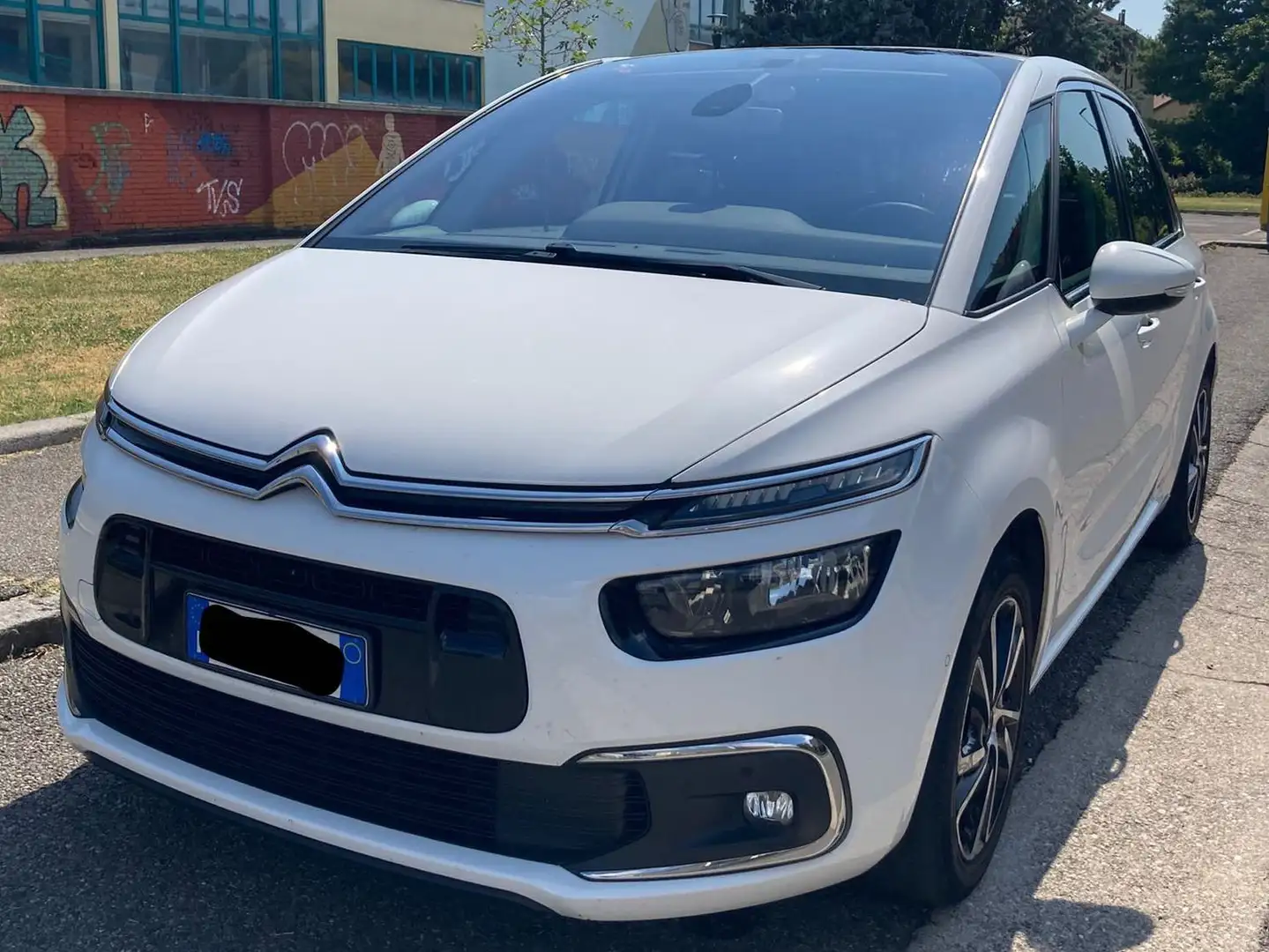 Citroen C4 Picasso C4 Picasso II 2017 1.6 bluehdi Shine s Bianco - 2