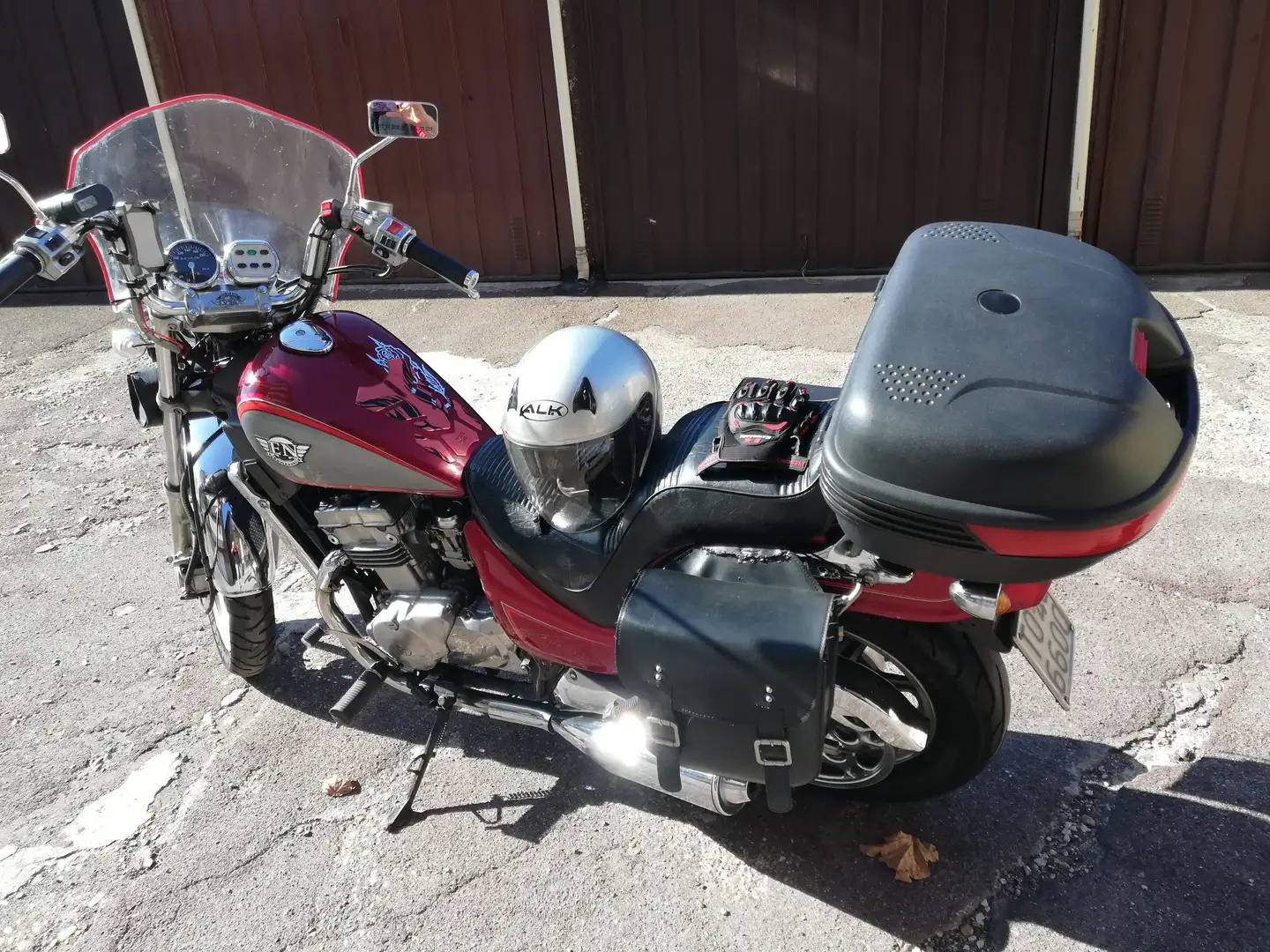 Kawasaki EN 500 Rood - 1