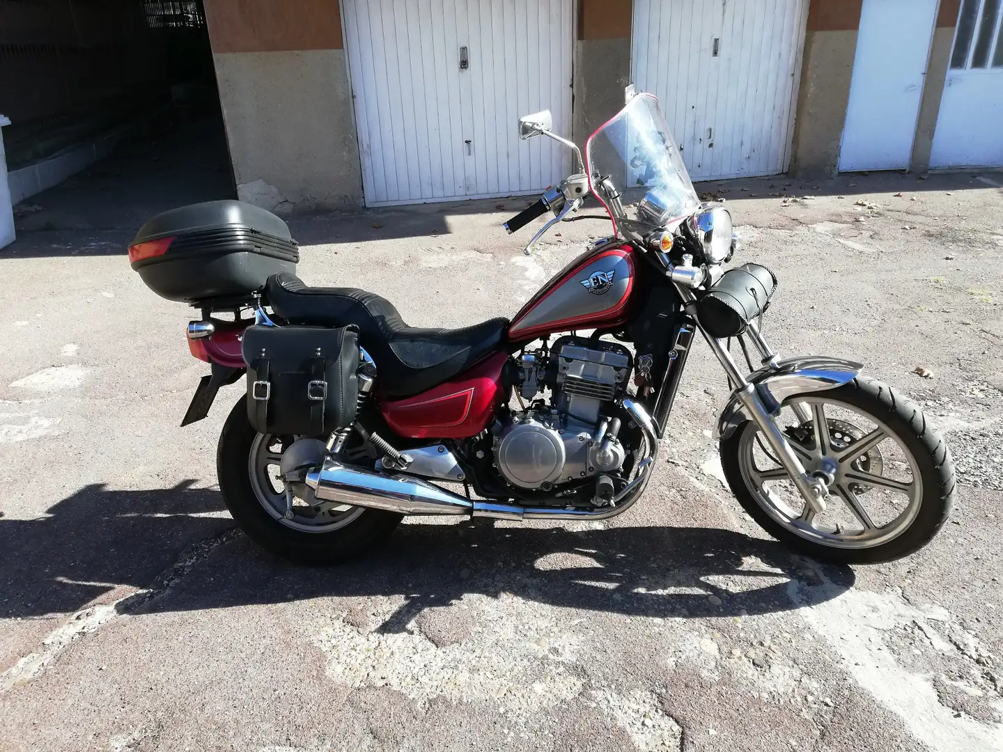 Kawasaki EN 500 Rood - 2