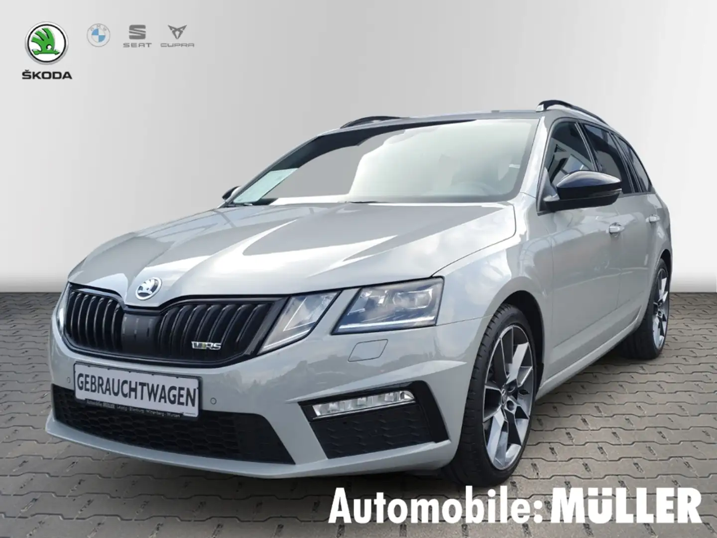 Skoda Octavia 2.0 DPF COMBI RS 2,0l TDI 4x4 135 kW, 7-Gang DSG Gris - 1