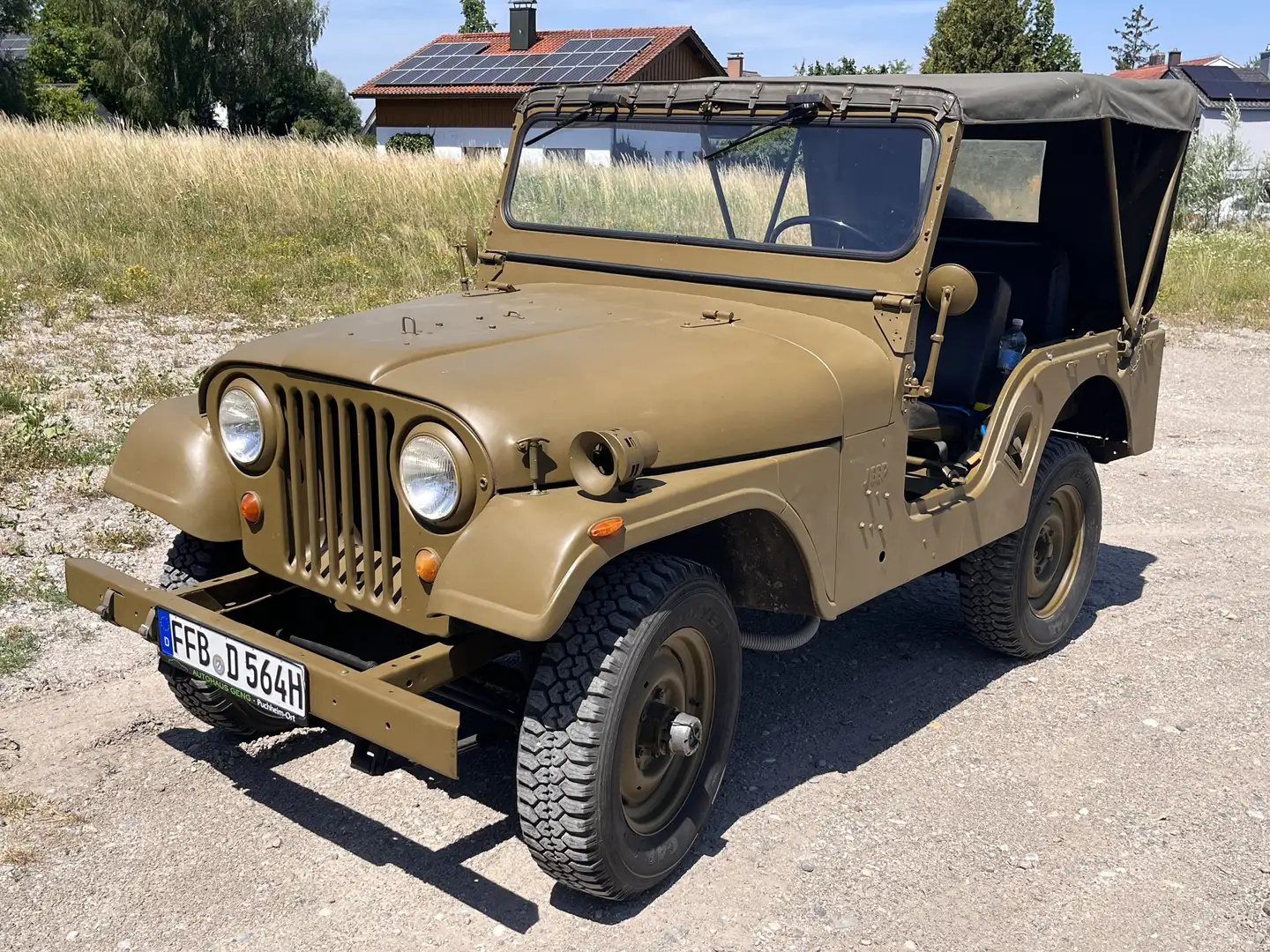 Jeep CJ-5 - Kaiser Jeep Schweizer Militärfahrzeug Grün - 2