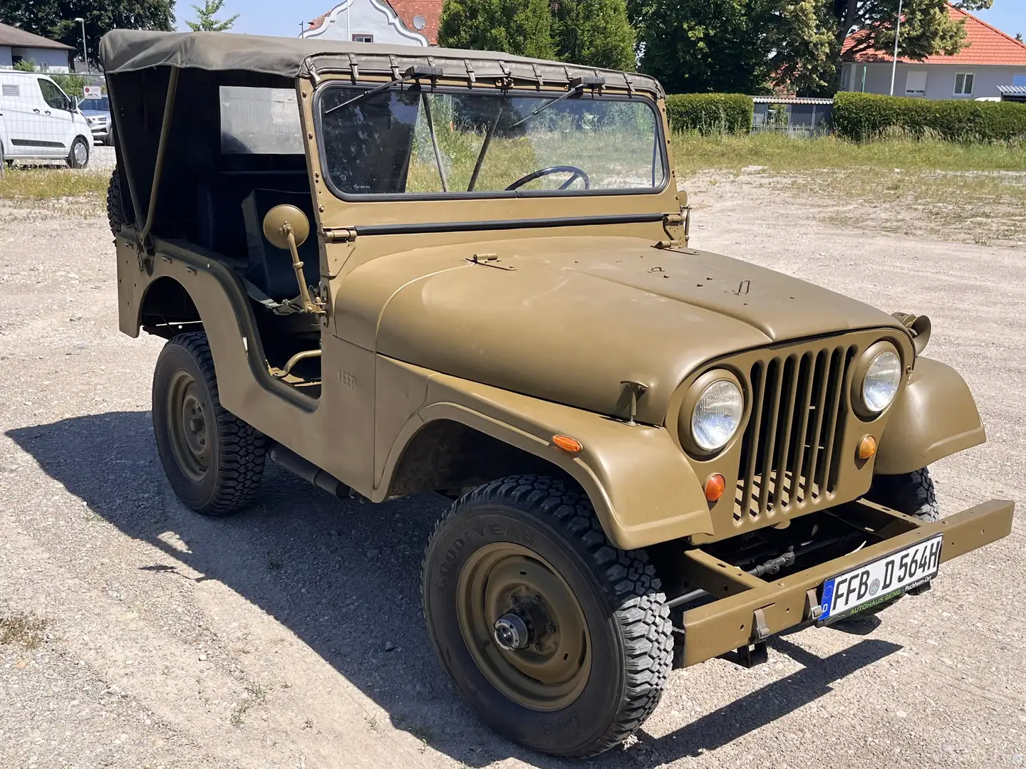 Jeep CJ-5 - Kaiser Jeep Schweizer Militärfahrzeug Grün - 1