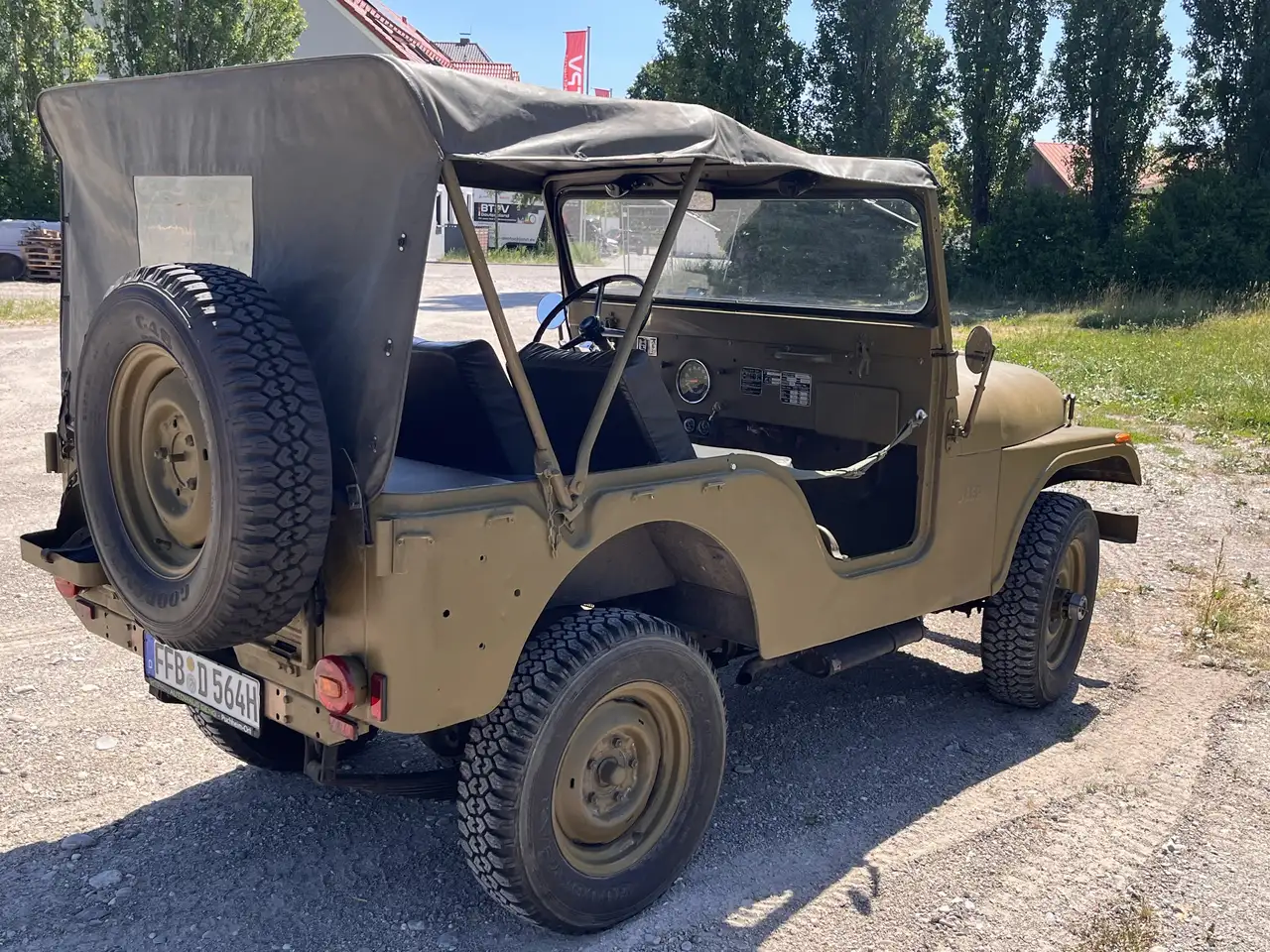 Jeep CJ-5 - Kaiser Jeep Schweizer Militärfahrzeug, foto 5