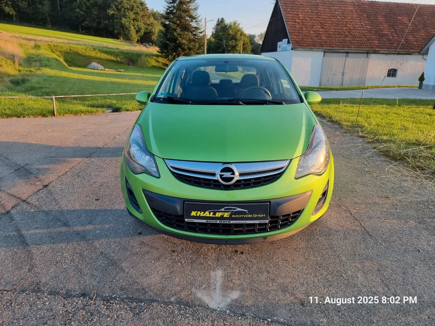 Opel Corsa D Active Grün - 2