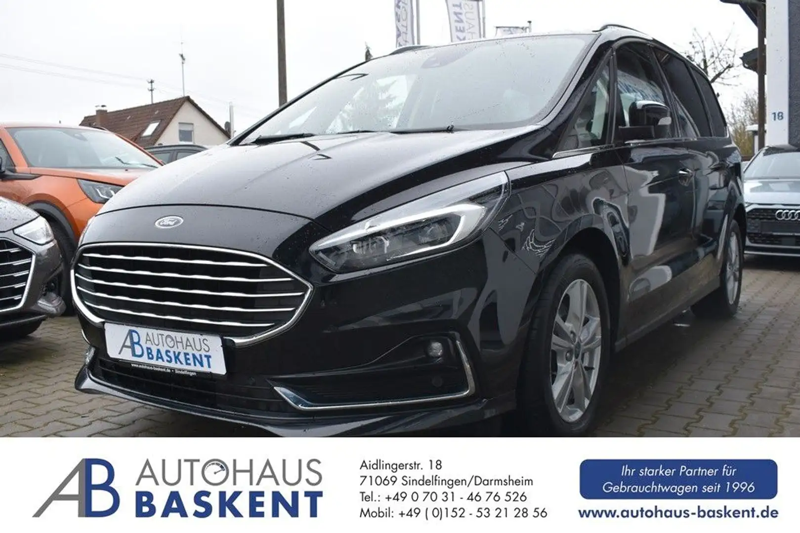 Ford Galaxy Titanium*7-SITZER*LED*AHK*STAND-HZ*NAVI* Schwarz - 1
