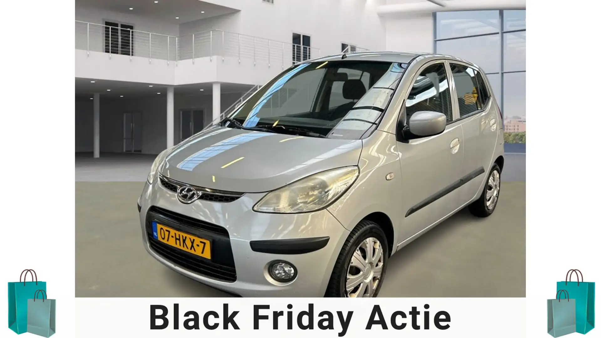 Hyundai i10 1.25i Dynamic Cool/AUTOMAAT/ ZUINIG Grau - 1