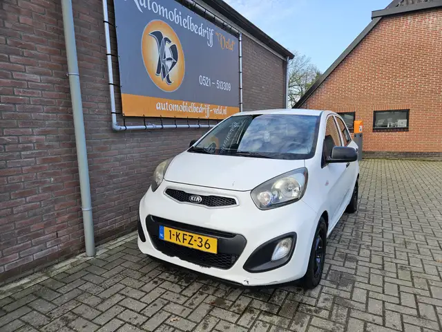 2013 Kia Picanto in White for sale