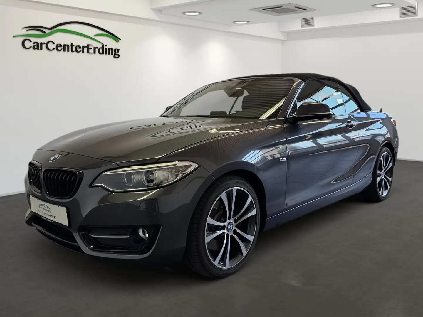 BMW 230 iCabrio*Sport Line*LED*Navi*HiFi*Tempo.*PDC* Gris - 1