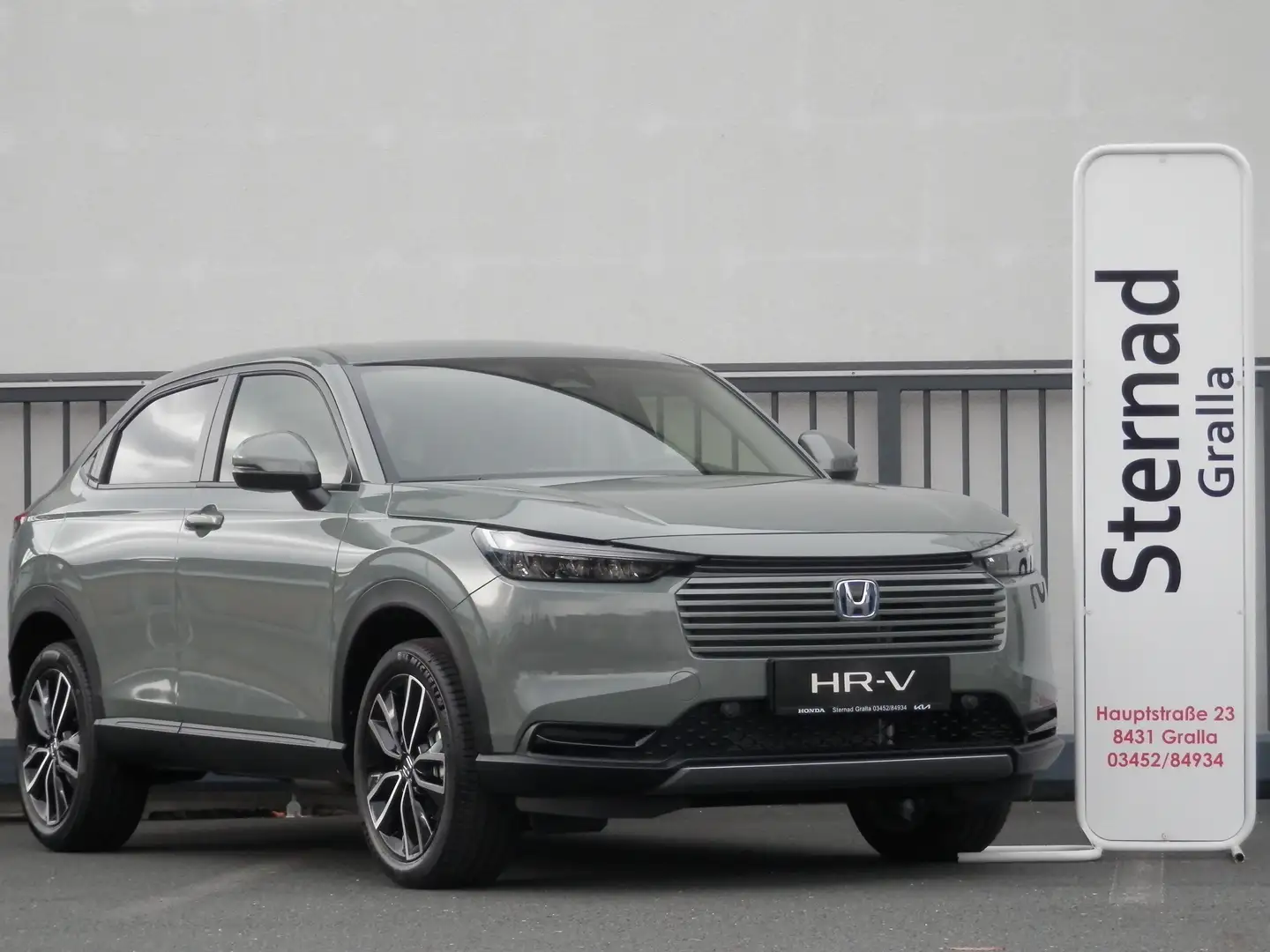 Honda HR-V 1,5 i-MMD Hybrid 2WD Elegance Aut. Grün - 2